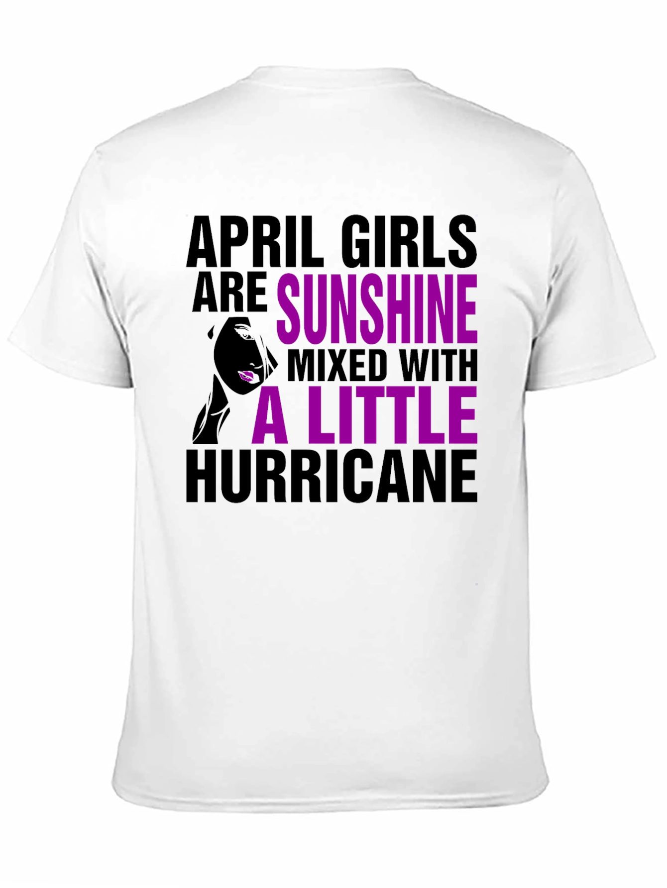 April Girl Sunshine Hurricane Graphic Tee