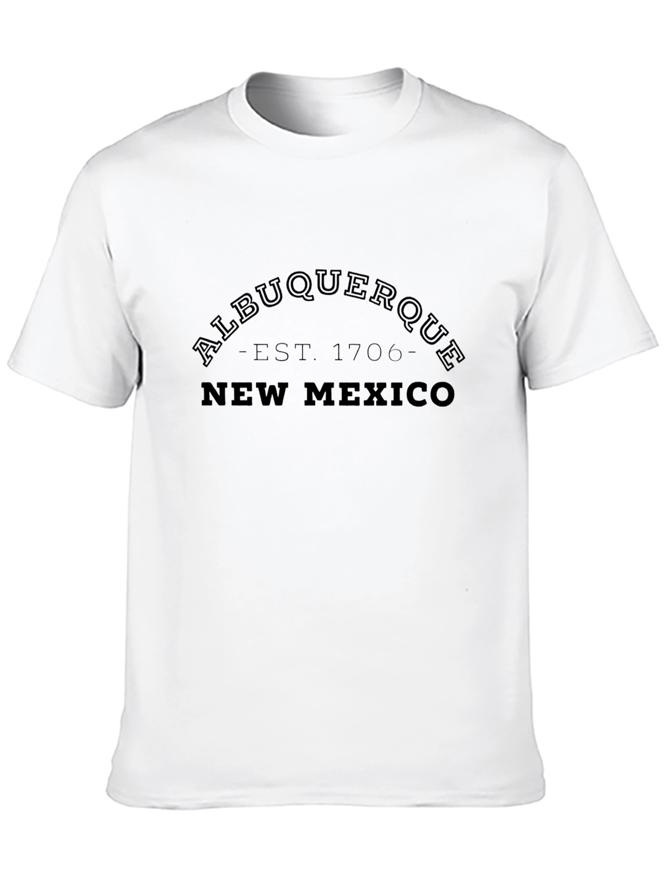 Albuquerque New Mexico Black Graphic Tee