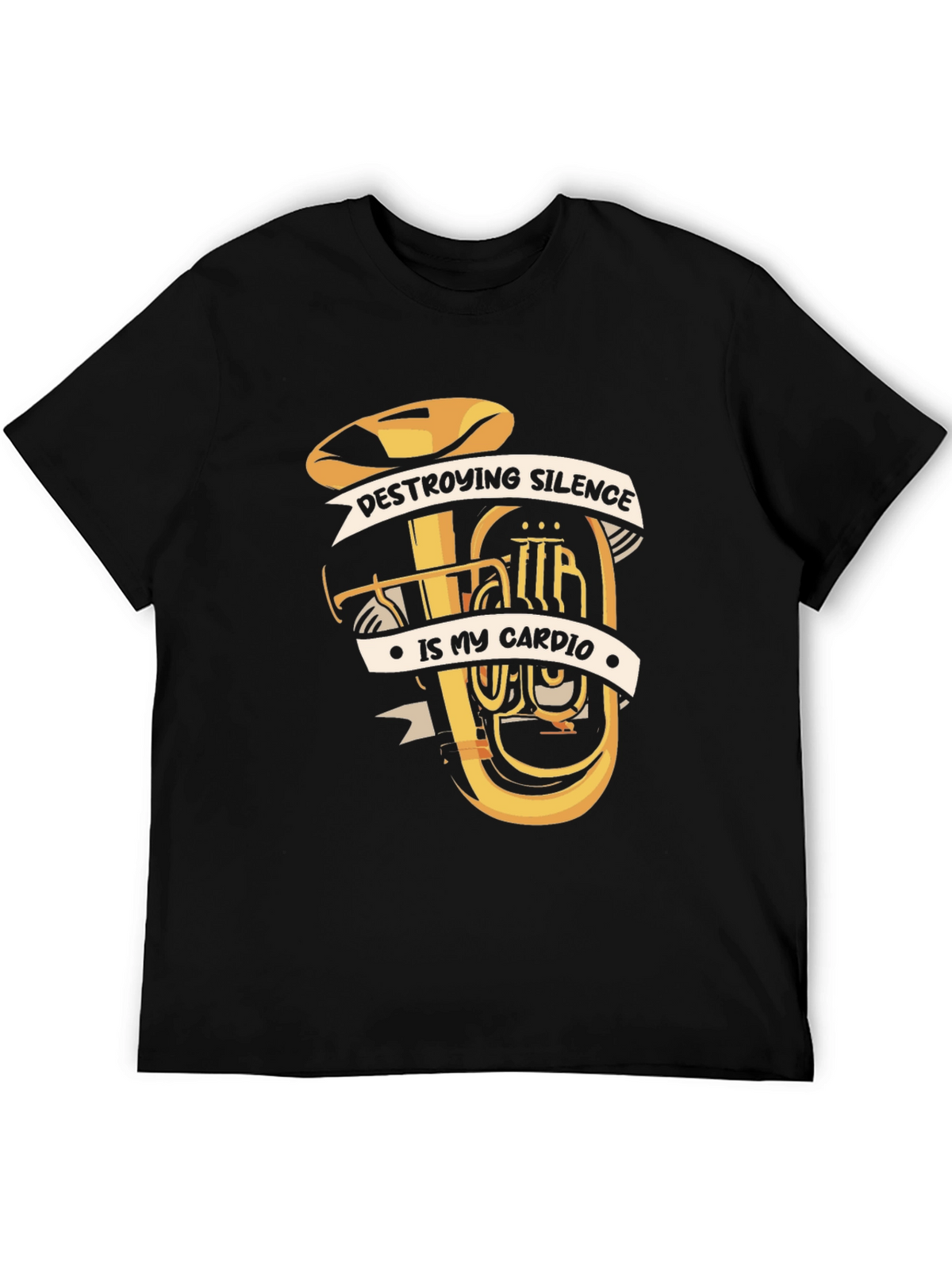 Destroying Silence Tuba T-Shirt