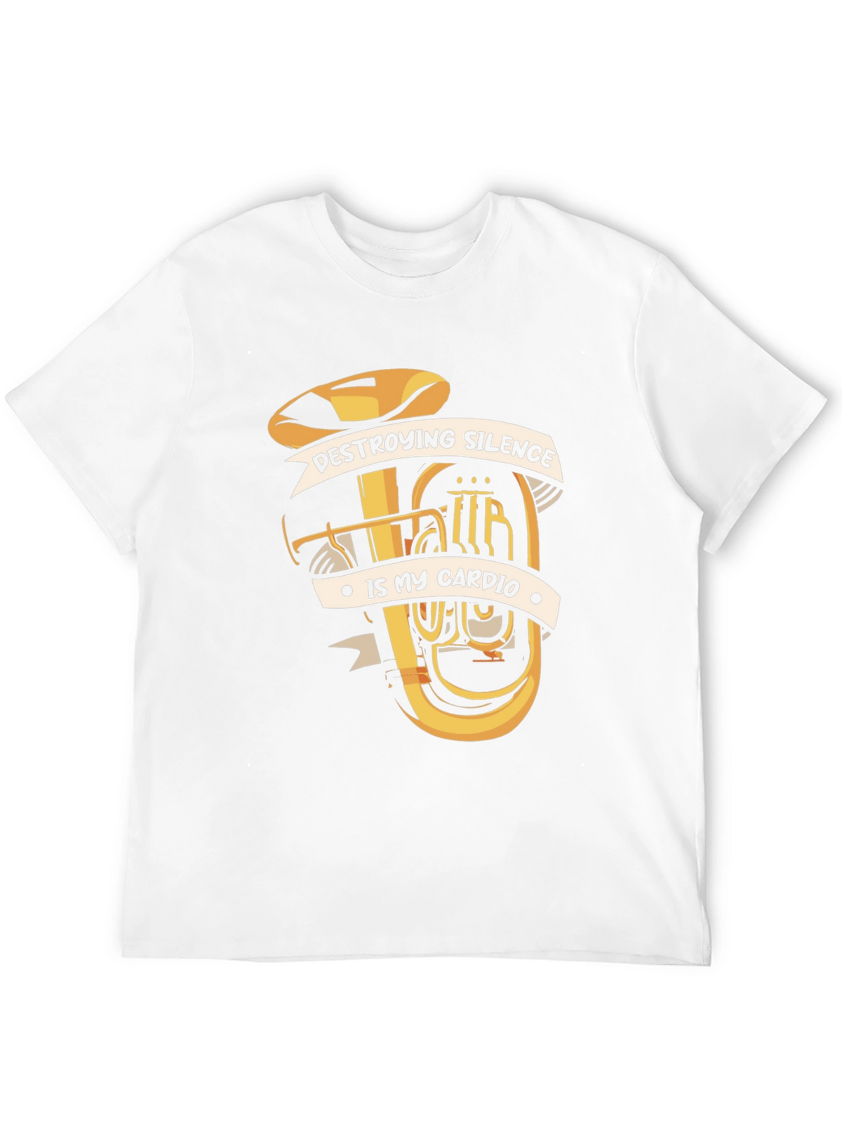 Destroying Silence Tuba T-Shirt