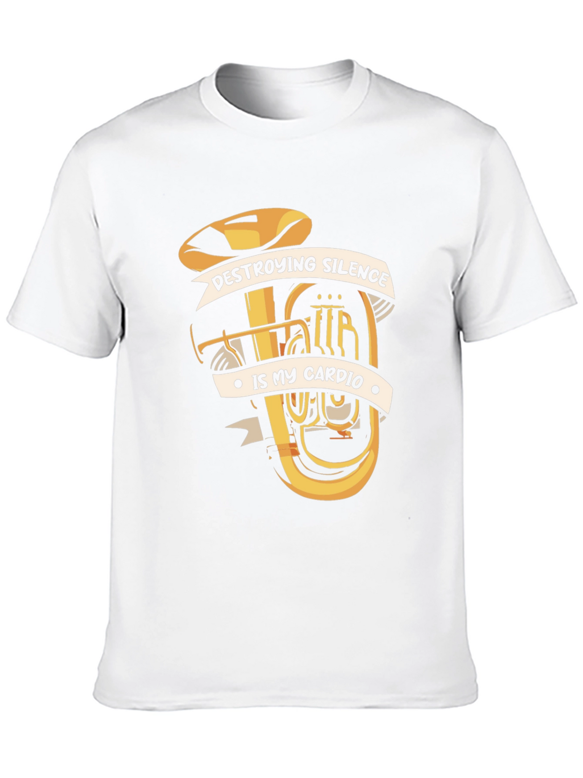 Destroying Silence Tuba T-Shirt