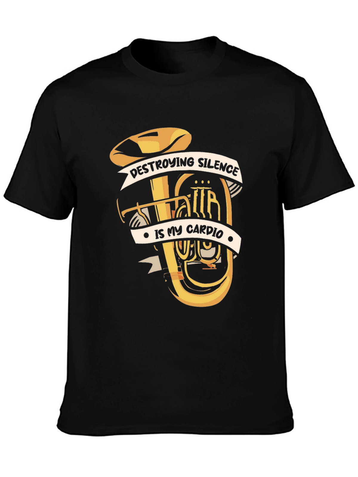 Destroying Silence Tuba T-Shirt