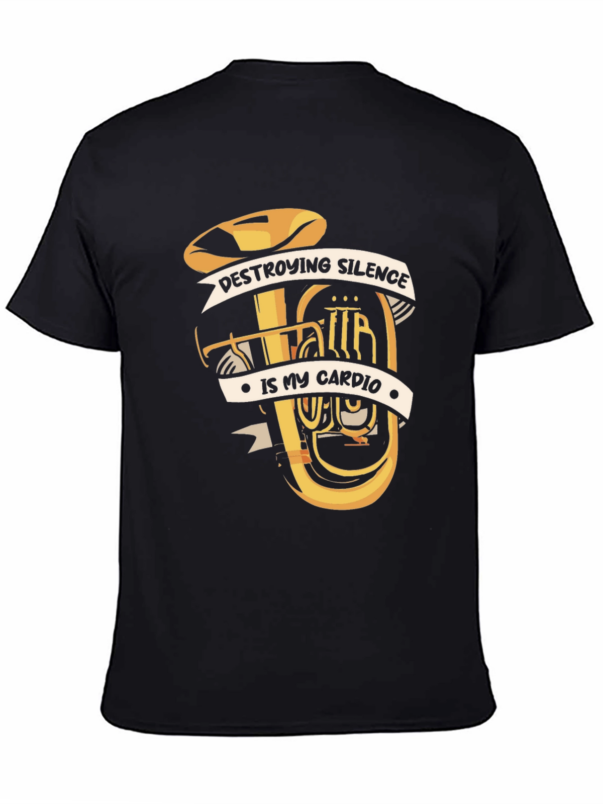 Destroying Silence Tuba T-Shirt
