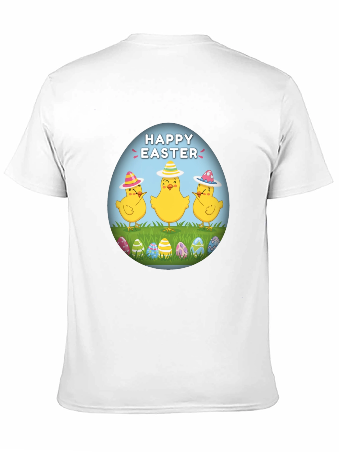 Happy Easter Chick T-Shirt - Fun Easter Apparel