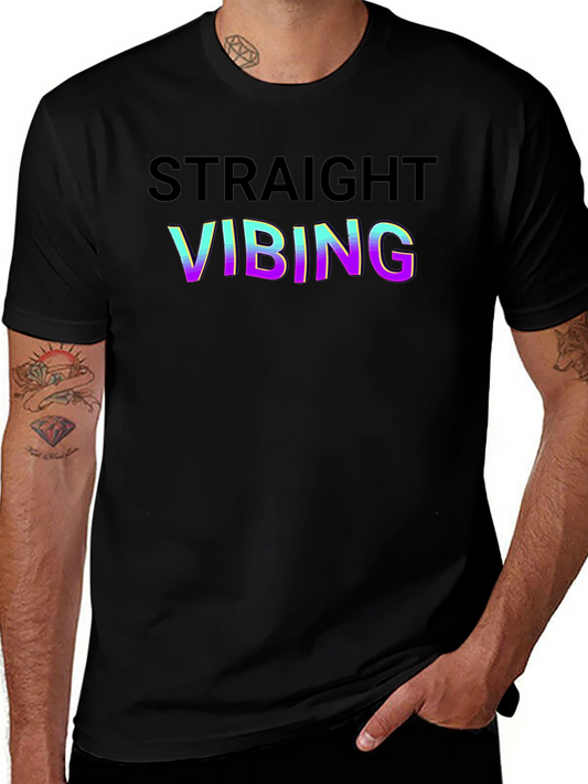 Straight Vibing Graphic Tee