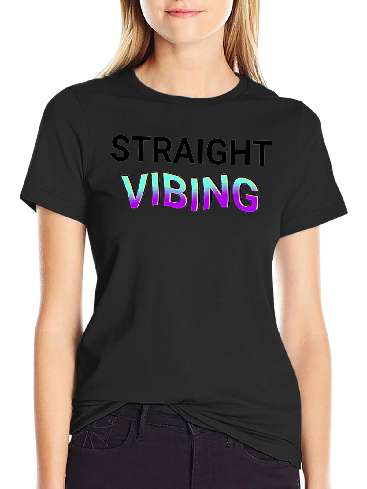 Straight Vibing Graphic Tee