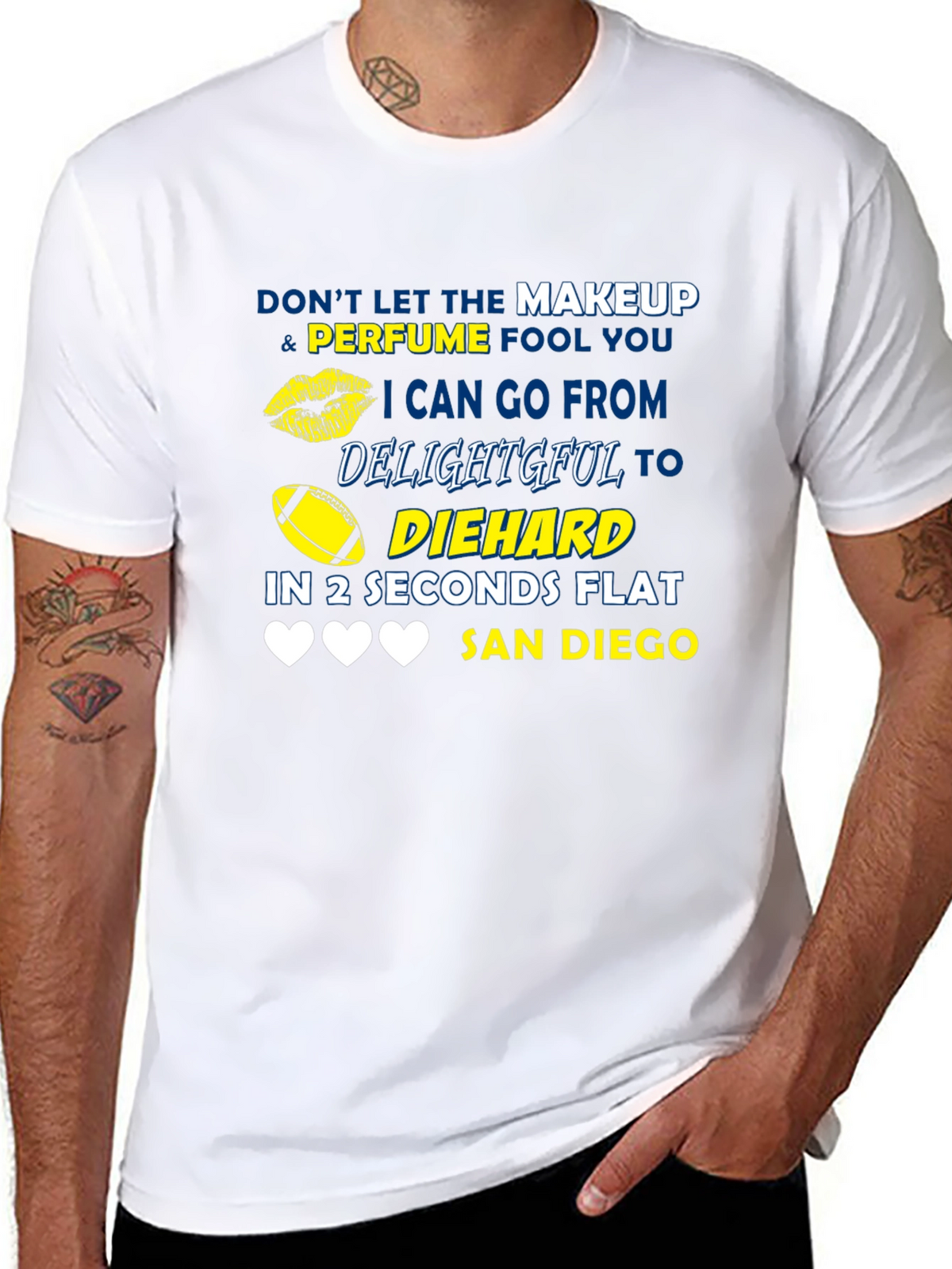 San Diego Delightful Diehard T-Shirt