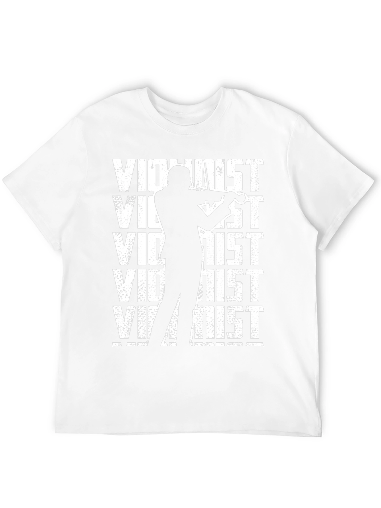 Violinist Graphic Tee - Music Lovers Black T-Shirt