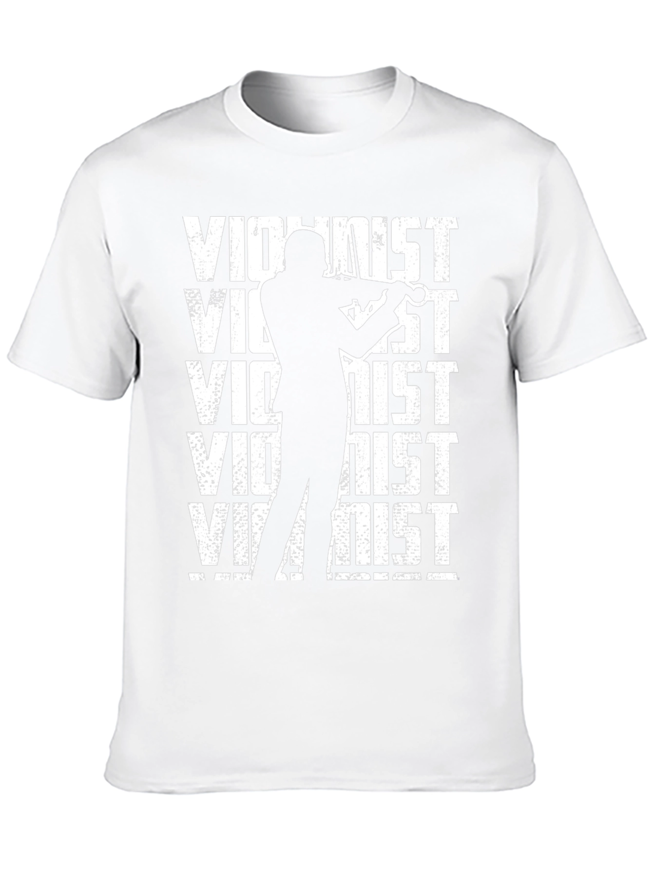 Violinist Graphic Tee - Music Lovers Black T-Shirt
