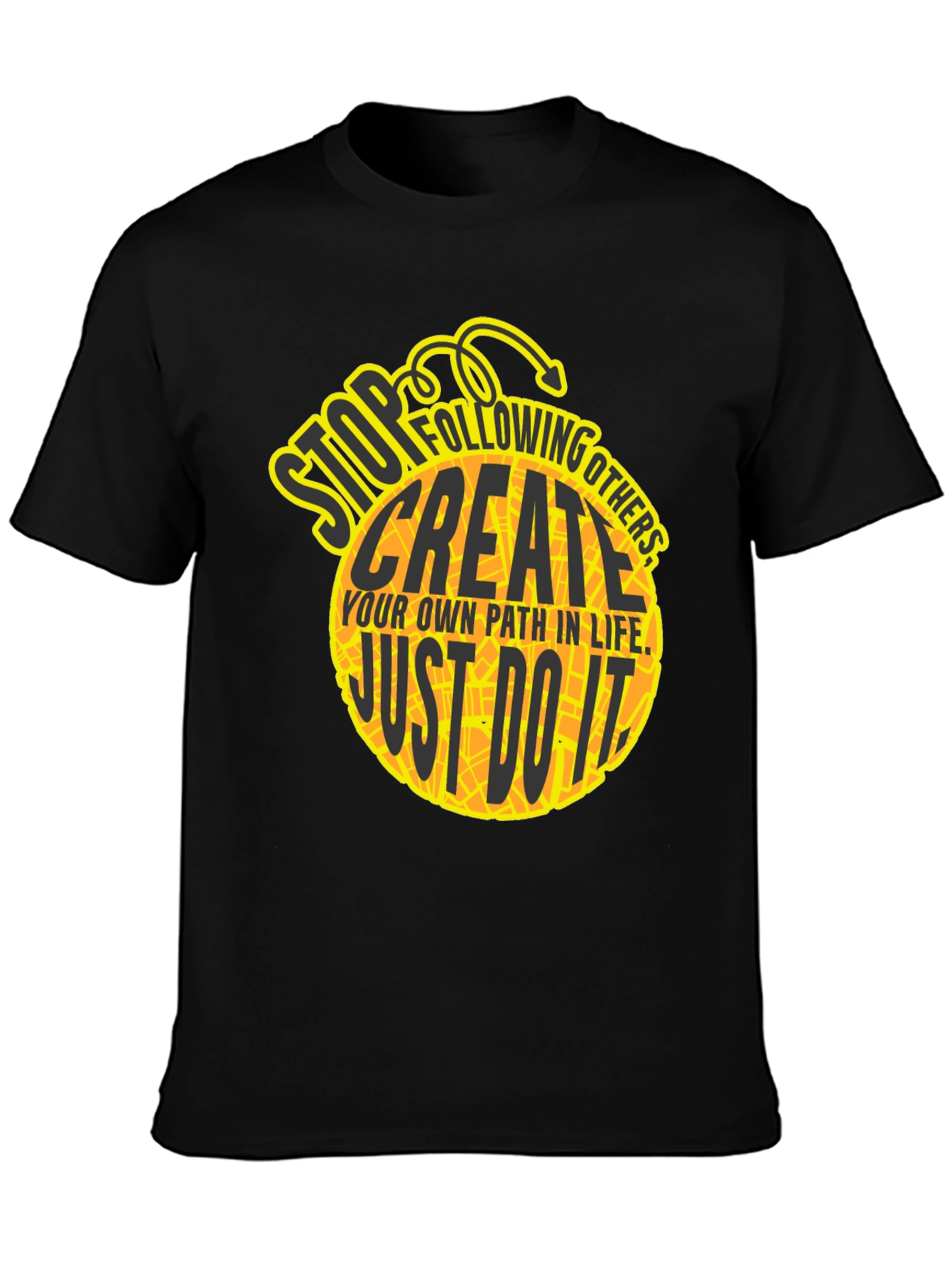 Motivational Graphic T-Shirt - Create Your Path