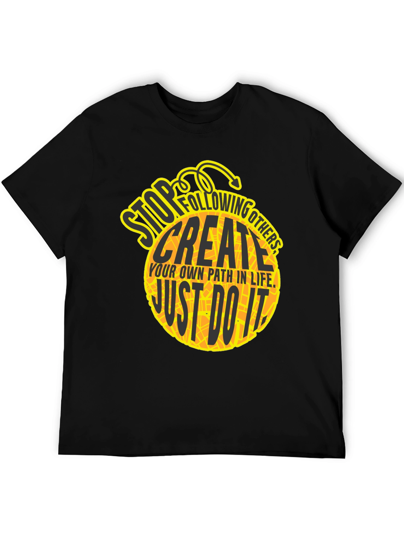 Motivational Graphic T-Shirt - Create Your Path