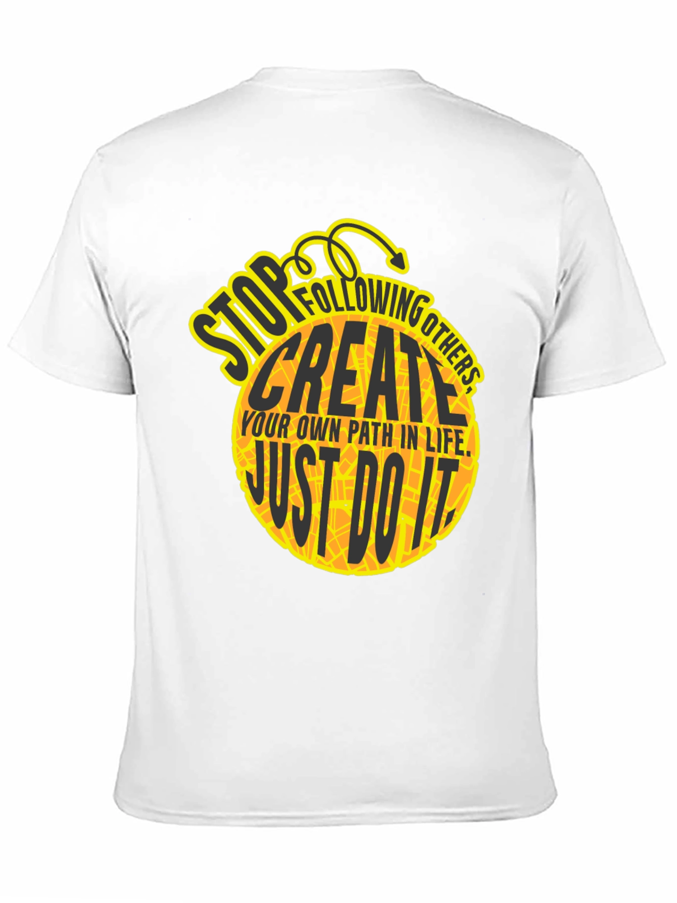 Motivational Graphic T-Shirt - Create Your Path
