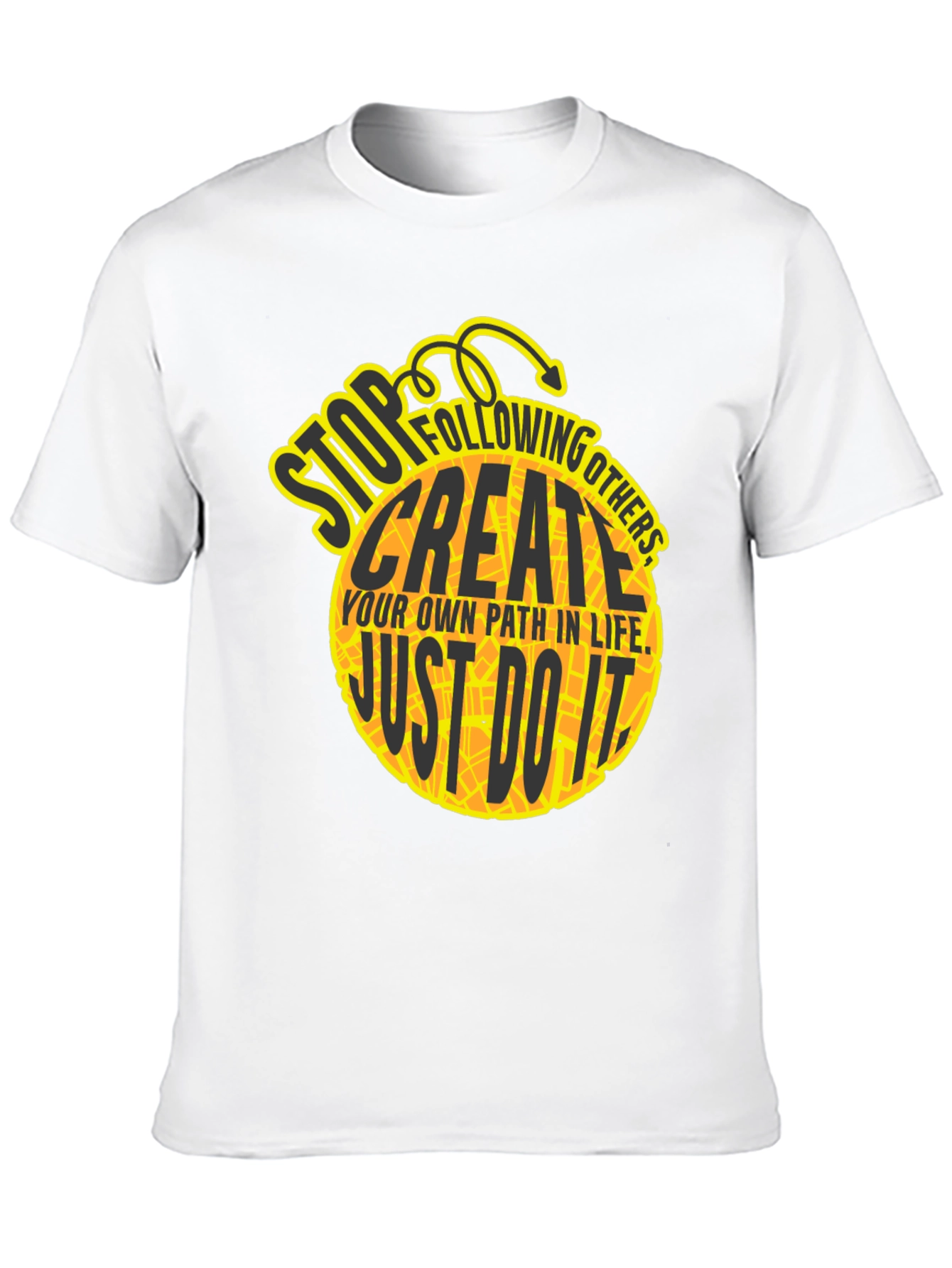 Motivational Graphic T-Shirt - Create Your Path