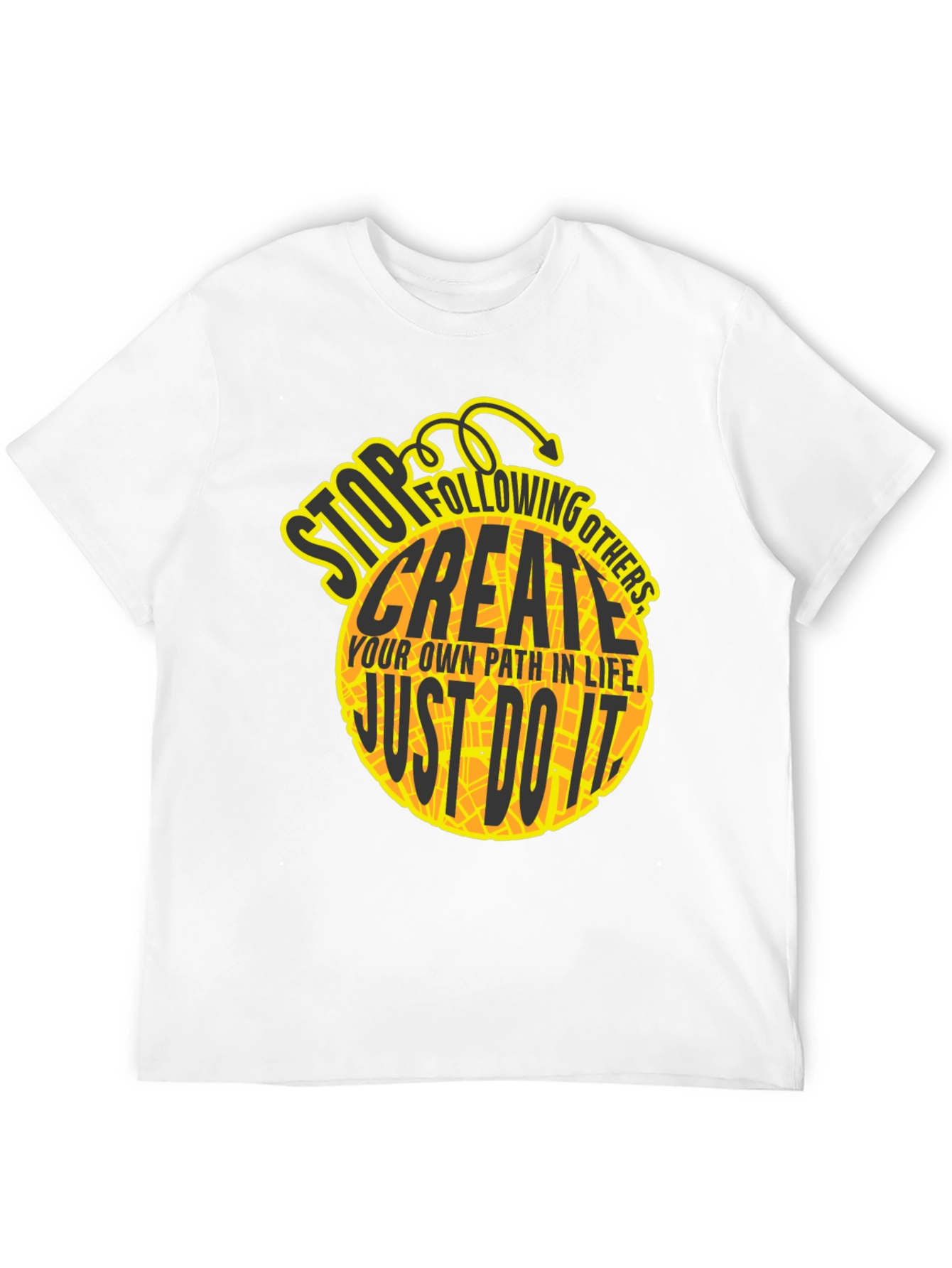 Motivational Graphic T-Shirt - Create Your Path