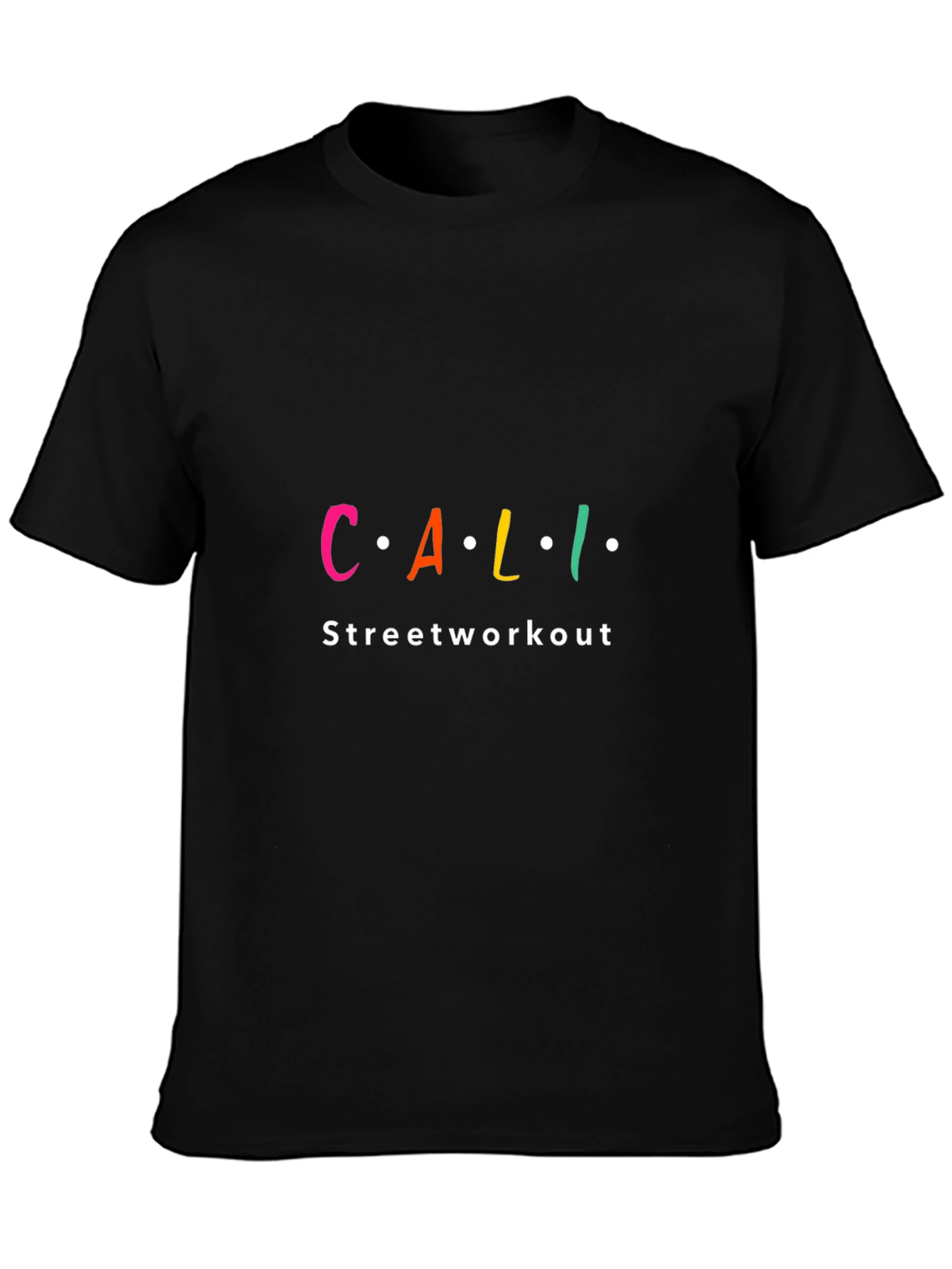 Cali Streetworkout Graphic Tee - Black