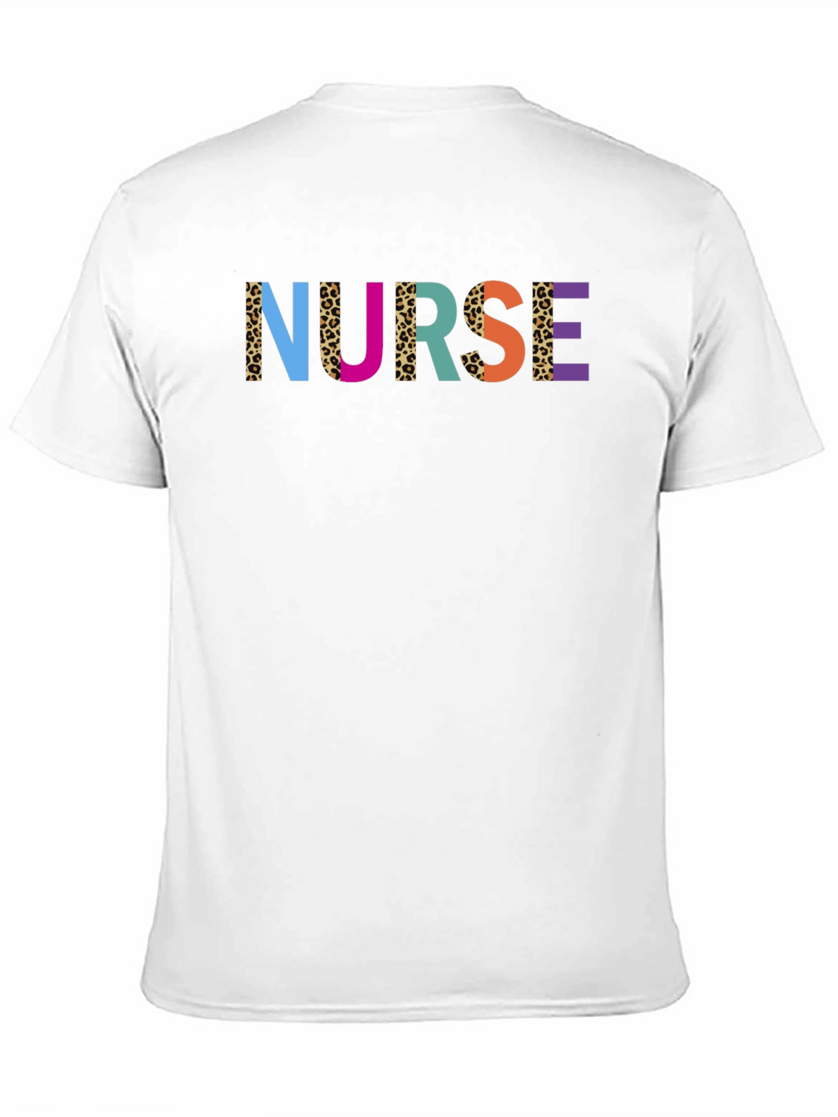 Colorful Nurse Graphic T-Shirt
