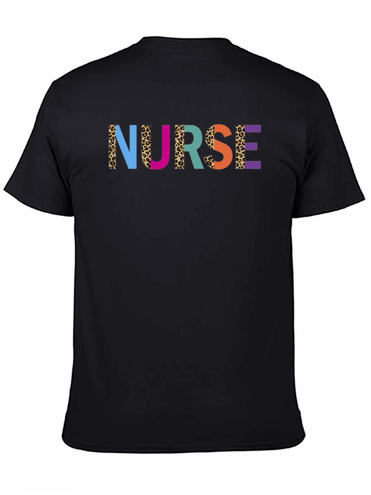 Colorful Nurse Graphic T-Shirt