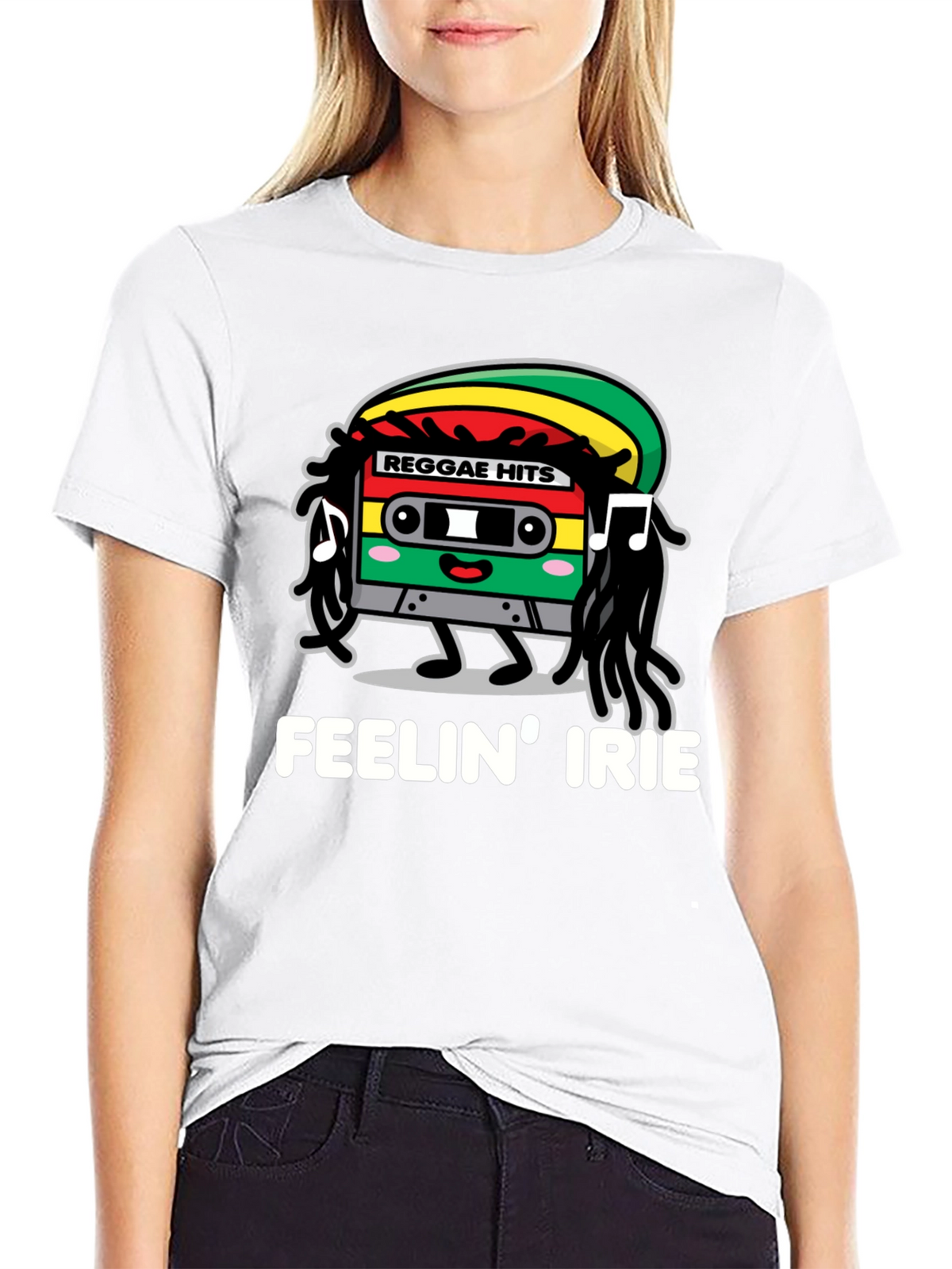 Feelin Irie Reggae Cassette T-Shirt