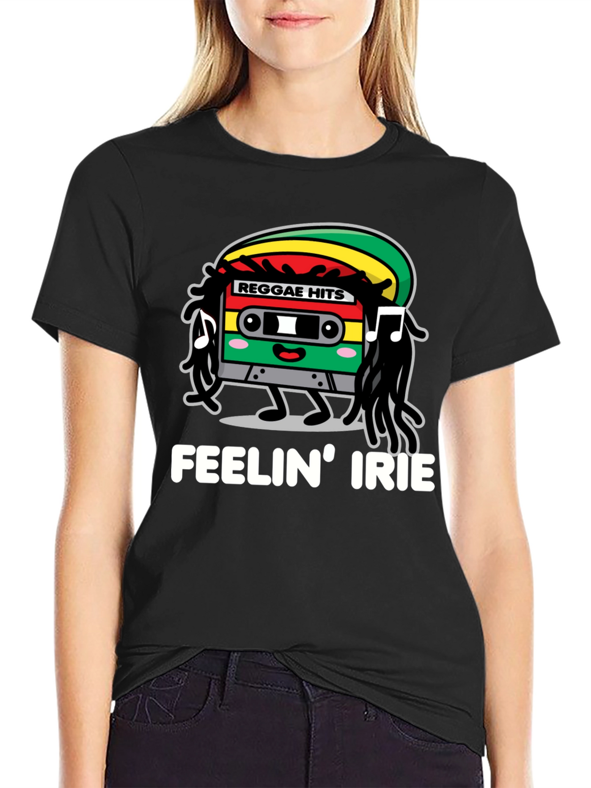 Feelin Irie Reggae Cassette T-Shirt
