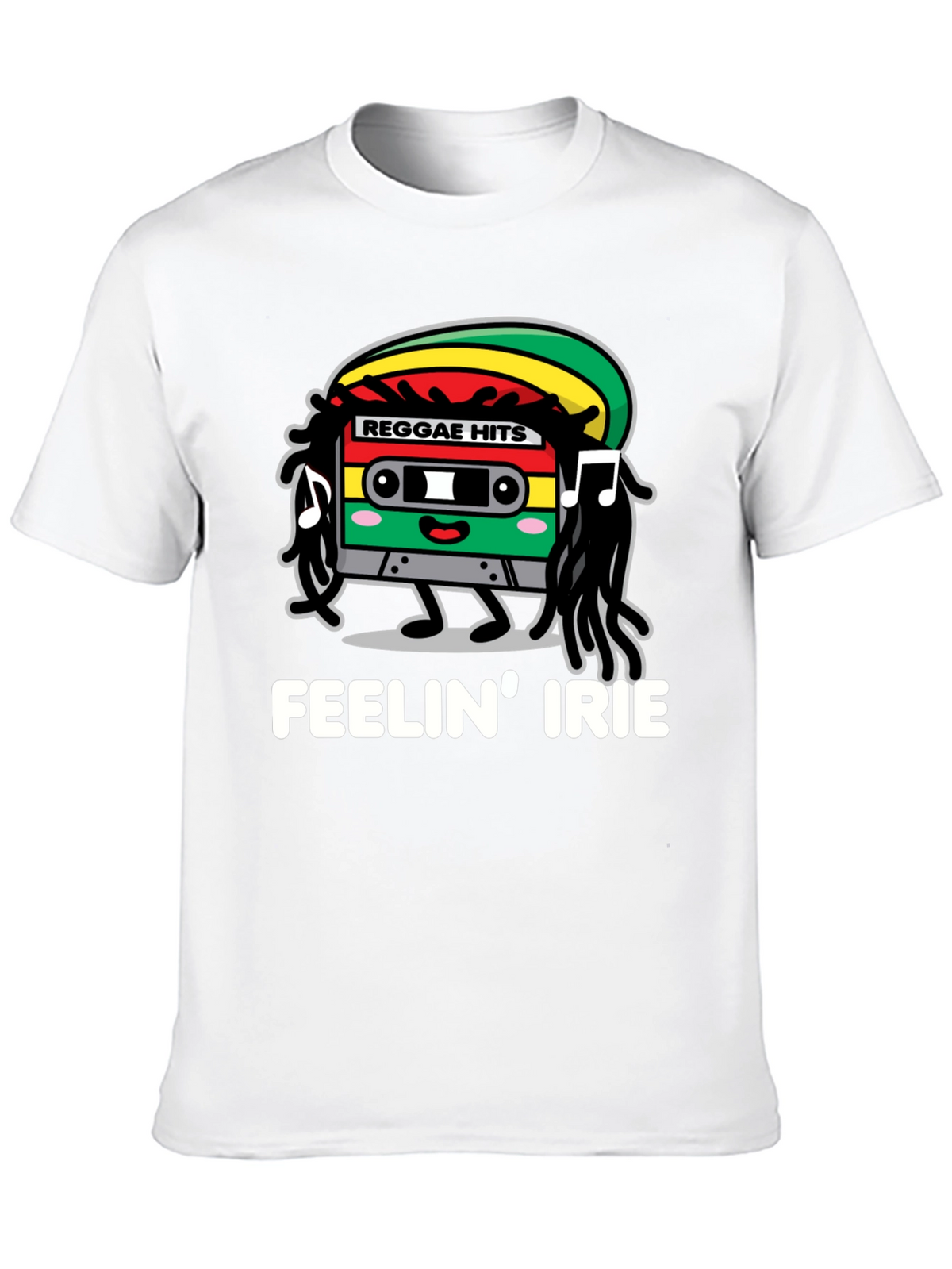 Feelin Irie Reggae Cassette T-Shirt