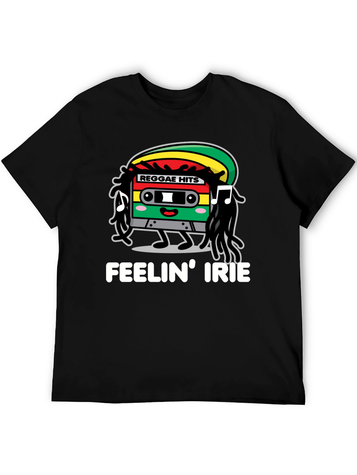 Feelin Irie Reggae Cassette T-Shirt