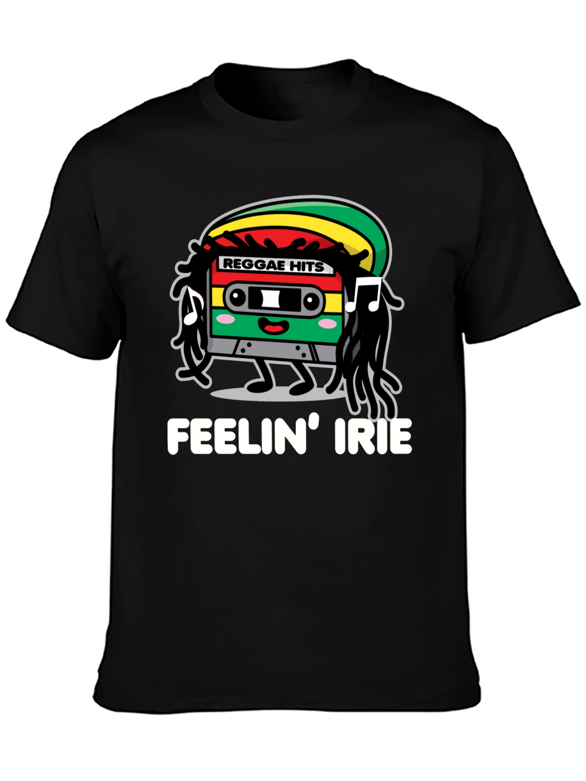 Feelin Irie Reggae Cassette T-Shirt