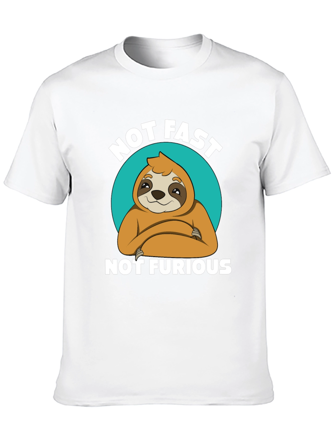 Not Fast Not Furious Sloth T-Shirt