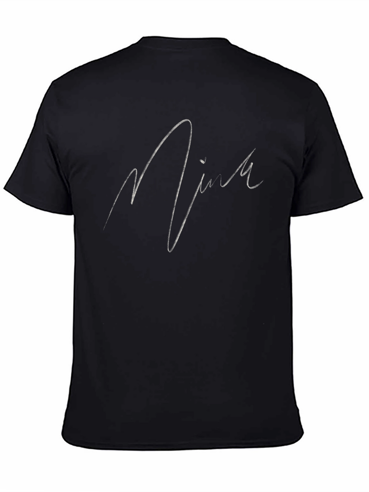Mina Signature Black T-Shirt - Stylish and Comfortable