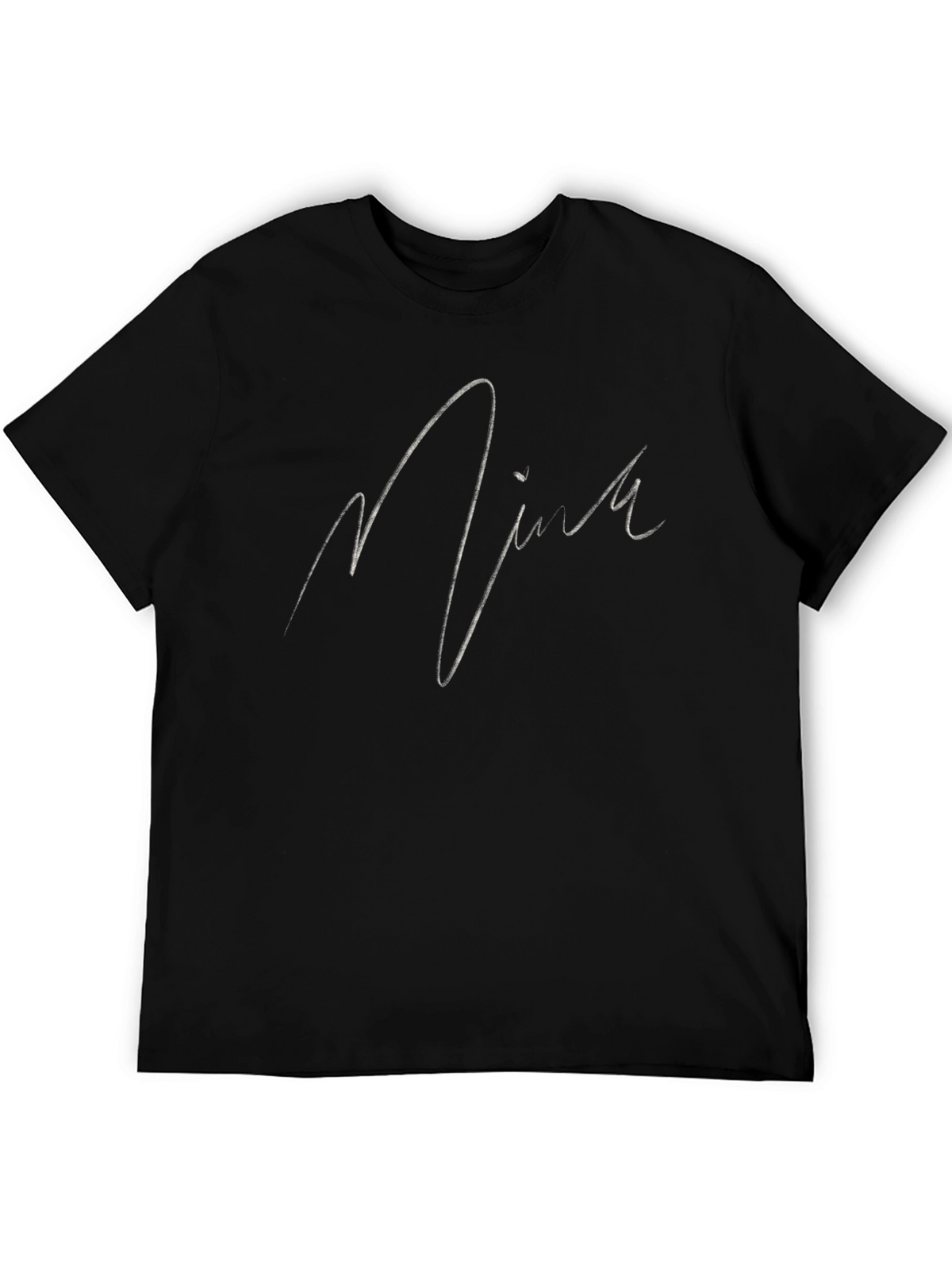 Mina Signature Black T-Shirt - Stylish and Comfortable