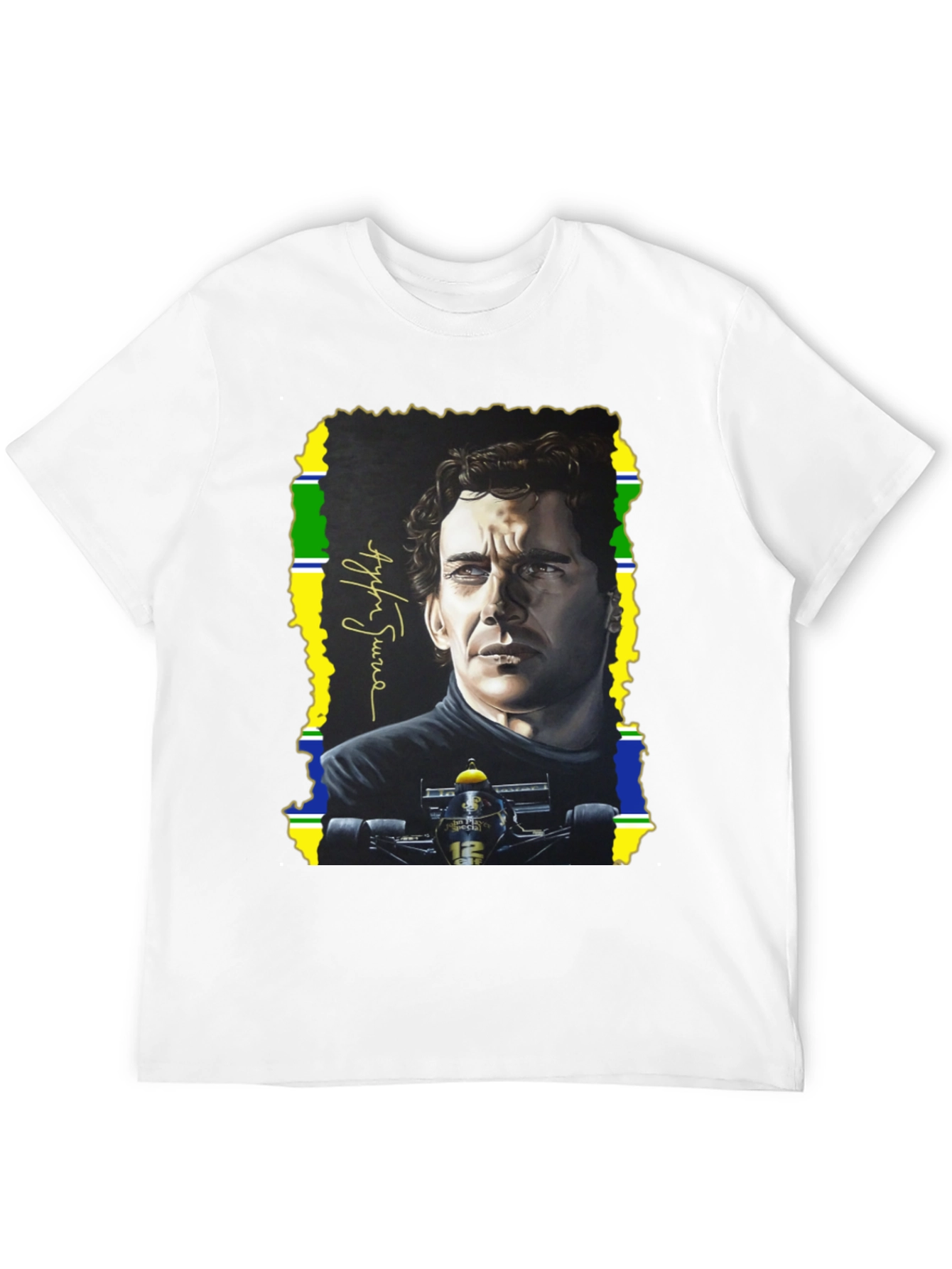 Ayrton Senna T-Shirt - Formula 1 Legend