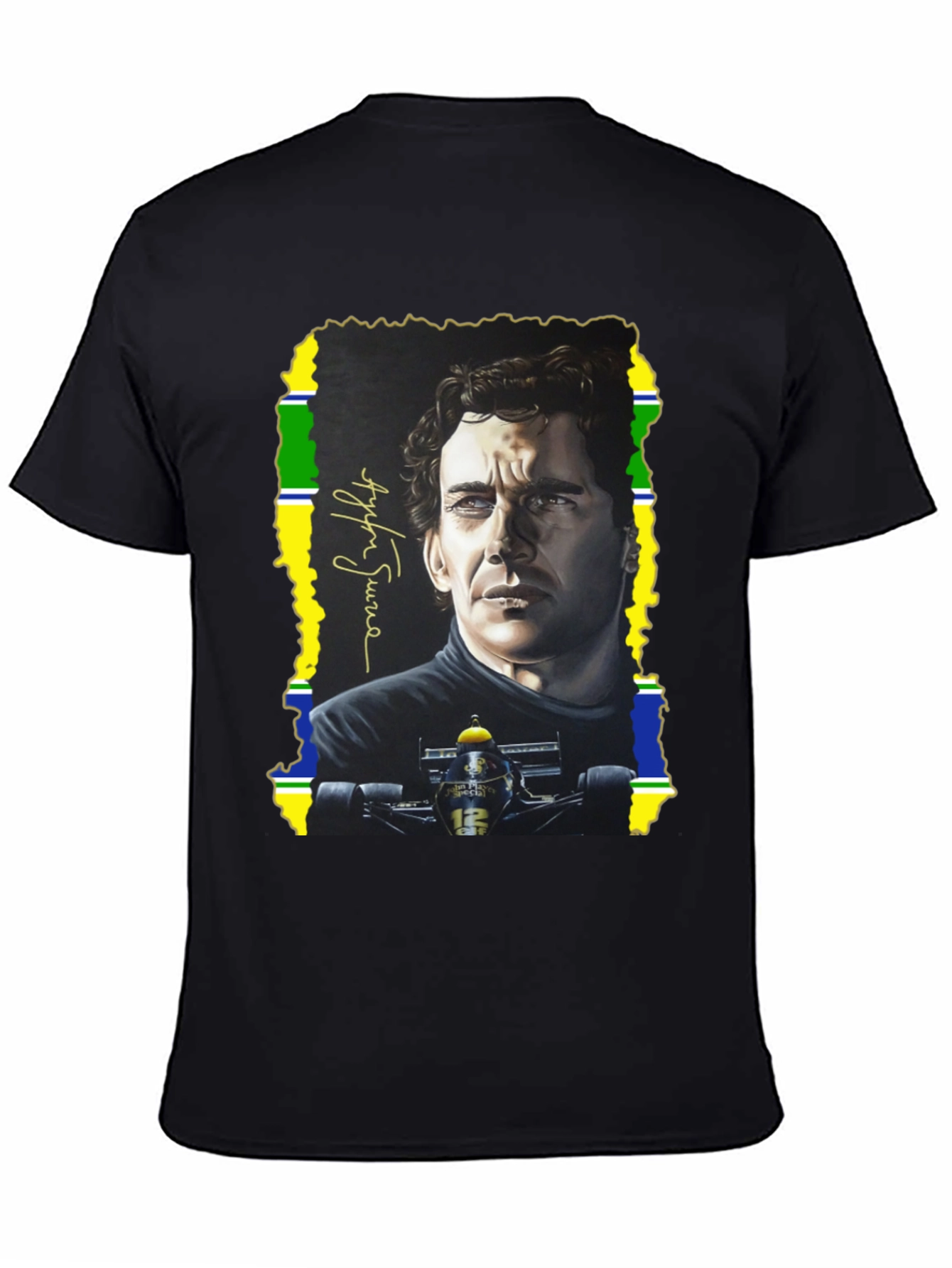 Ayrton Senna T-Shirt - Formula 1 Legend