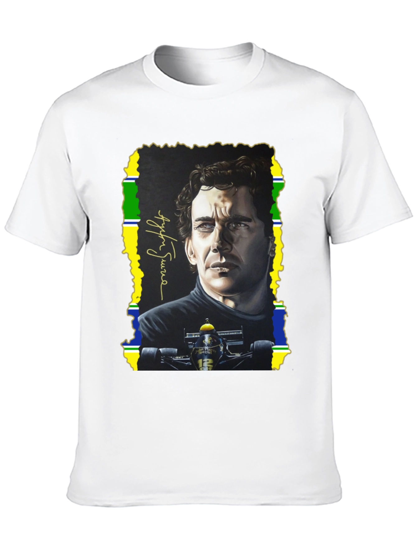 Ayrton Senna T-Shirt - Formula 1 Legend