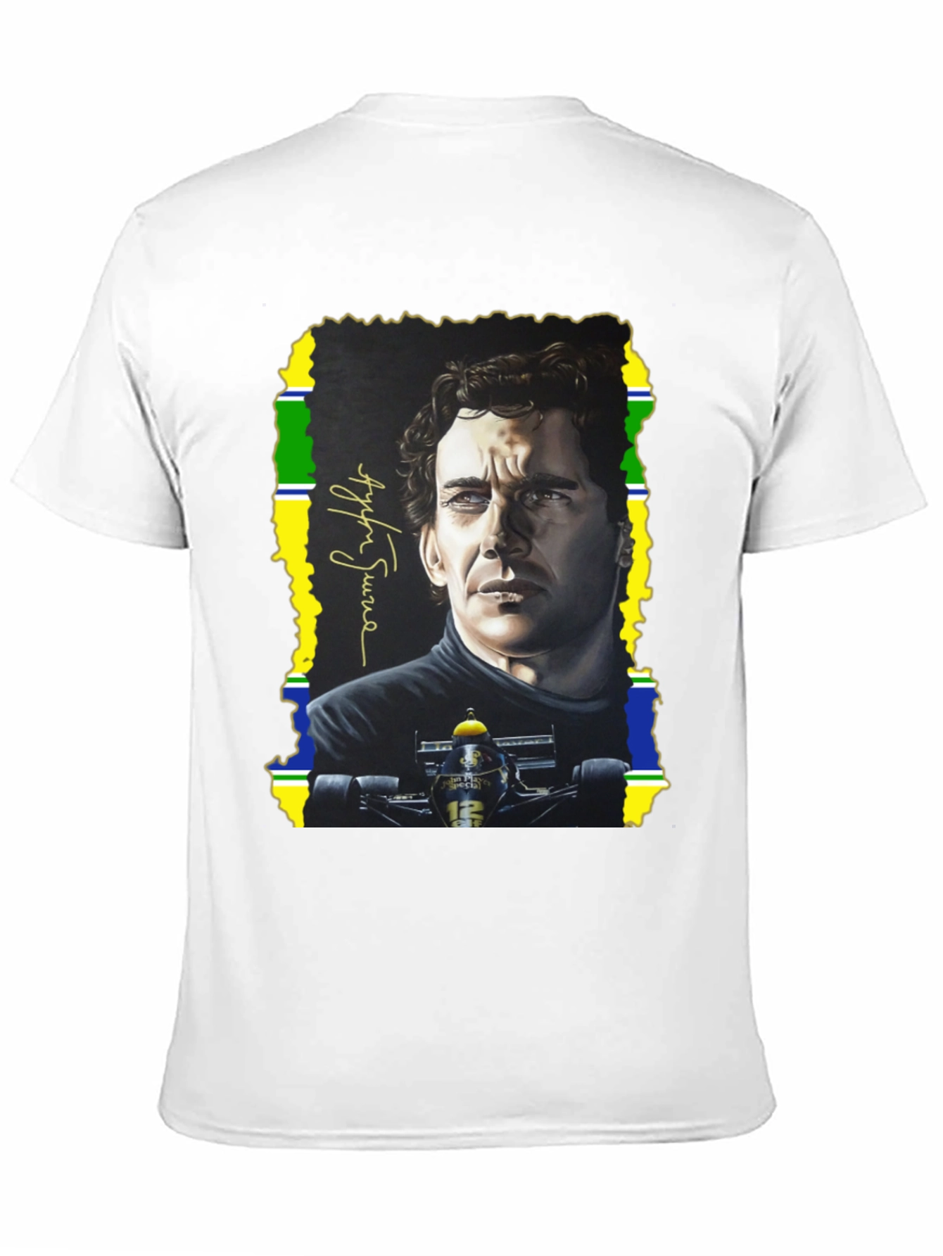 Ayrton Senna T-Shirt - Formula 1 Legend