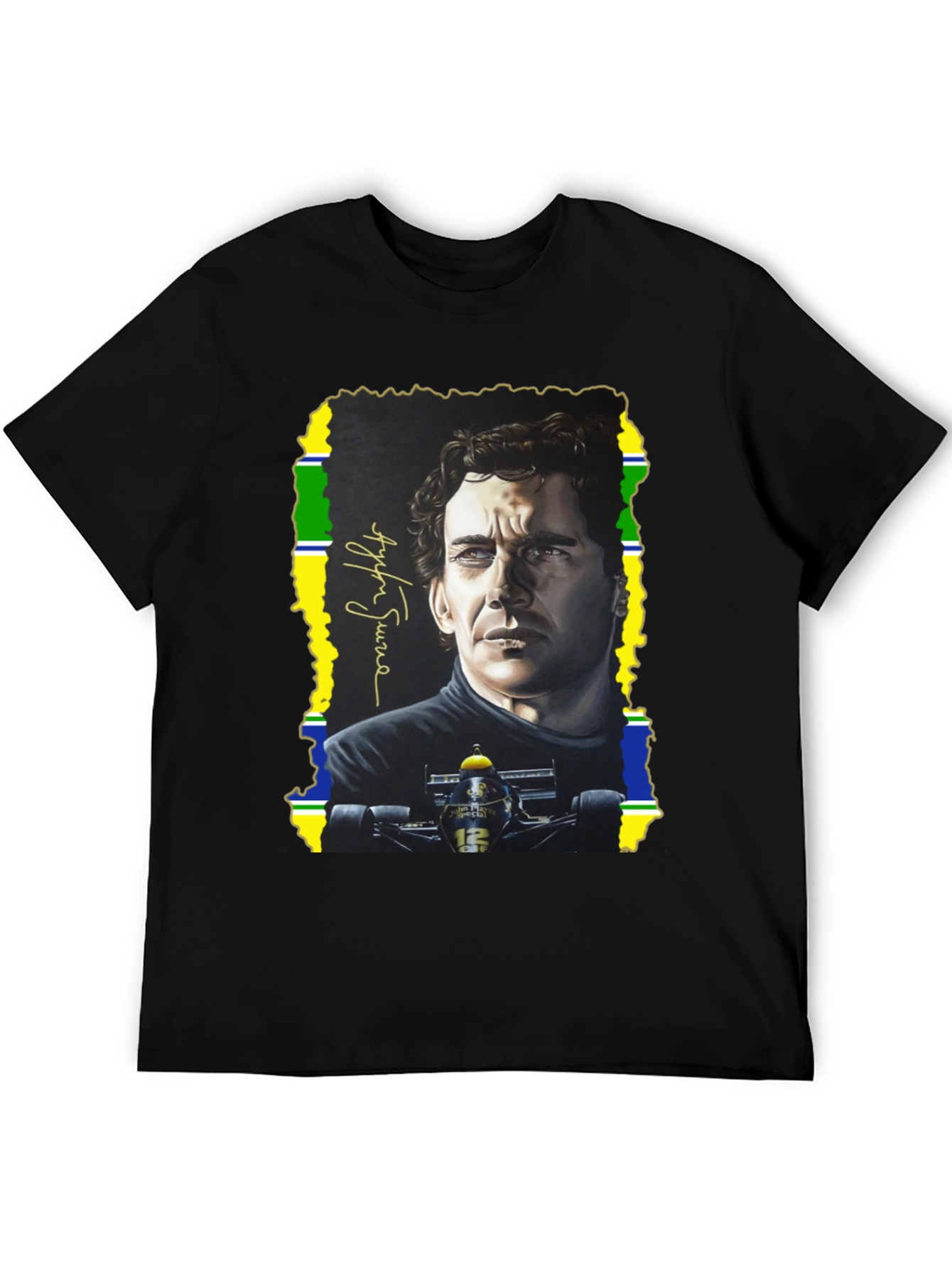 Ayrton Senna T-Shirt - Formula 1 Legend
