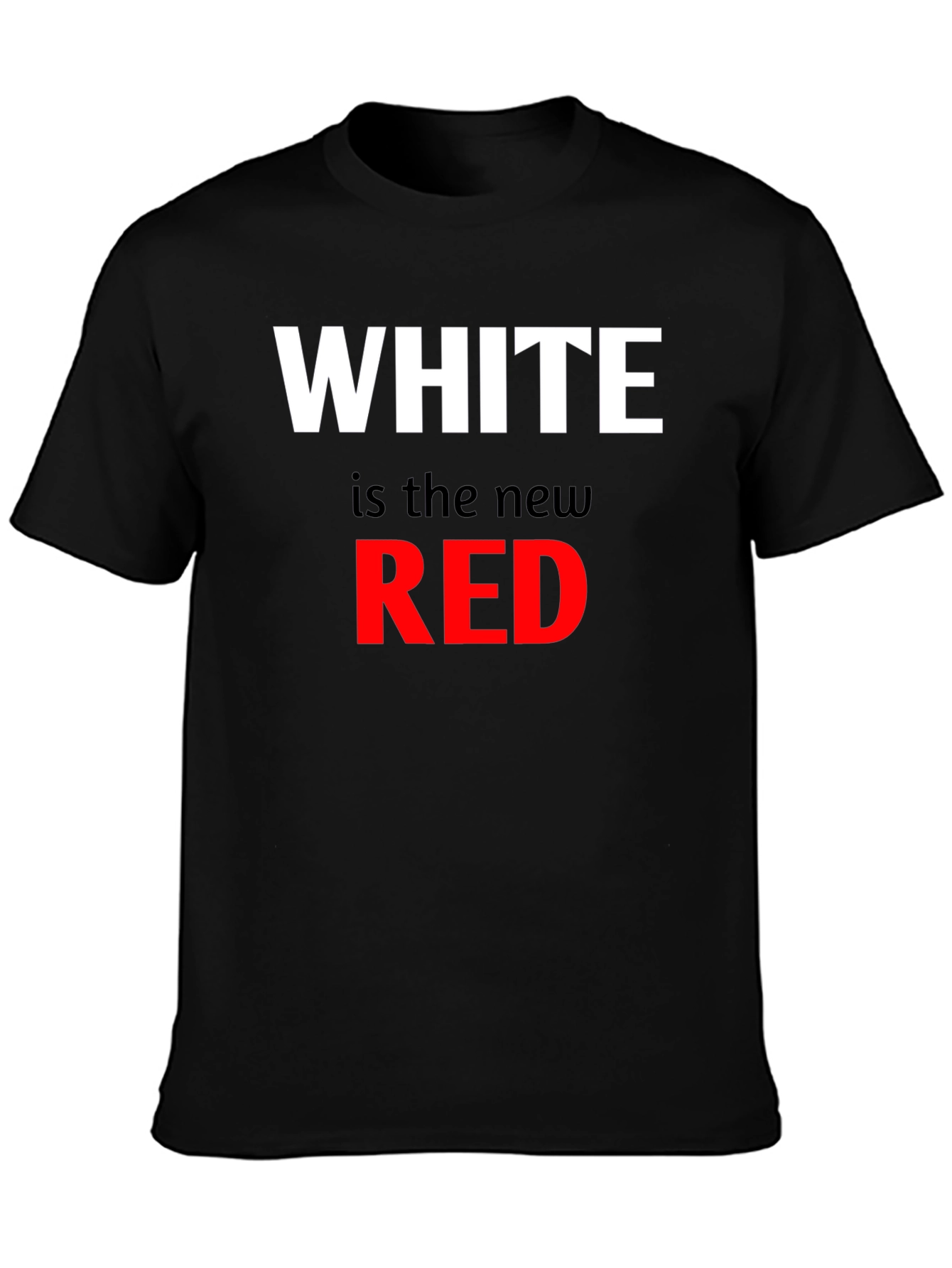White is the New Red Graphic Tee