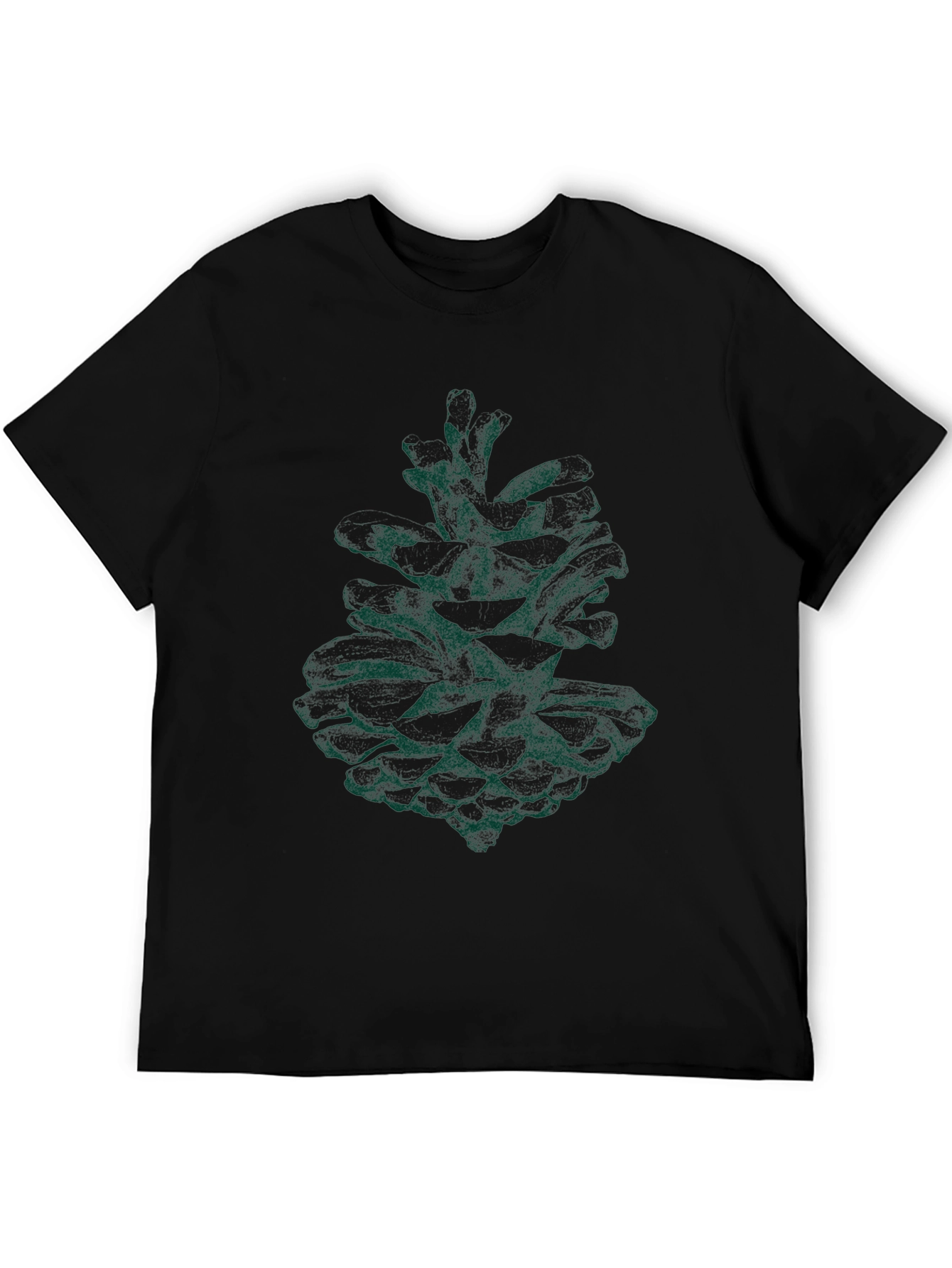 Pine Cone Graphic T-Shirt - Nature Inspired Tee