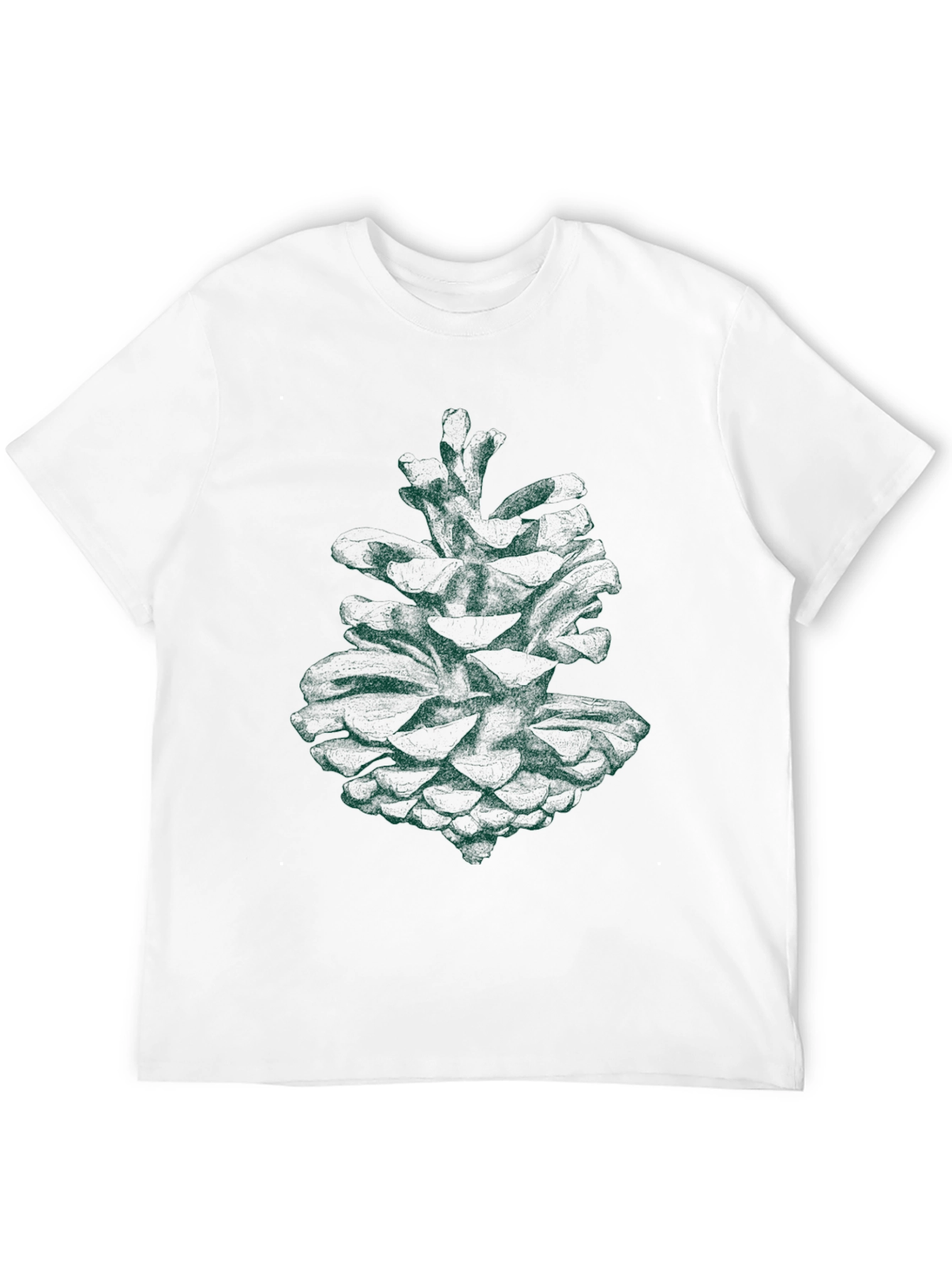 Pine Cone Graphic T-Shirt - Nature Inspired Tee