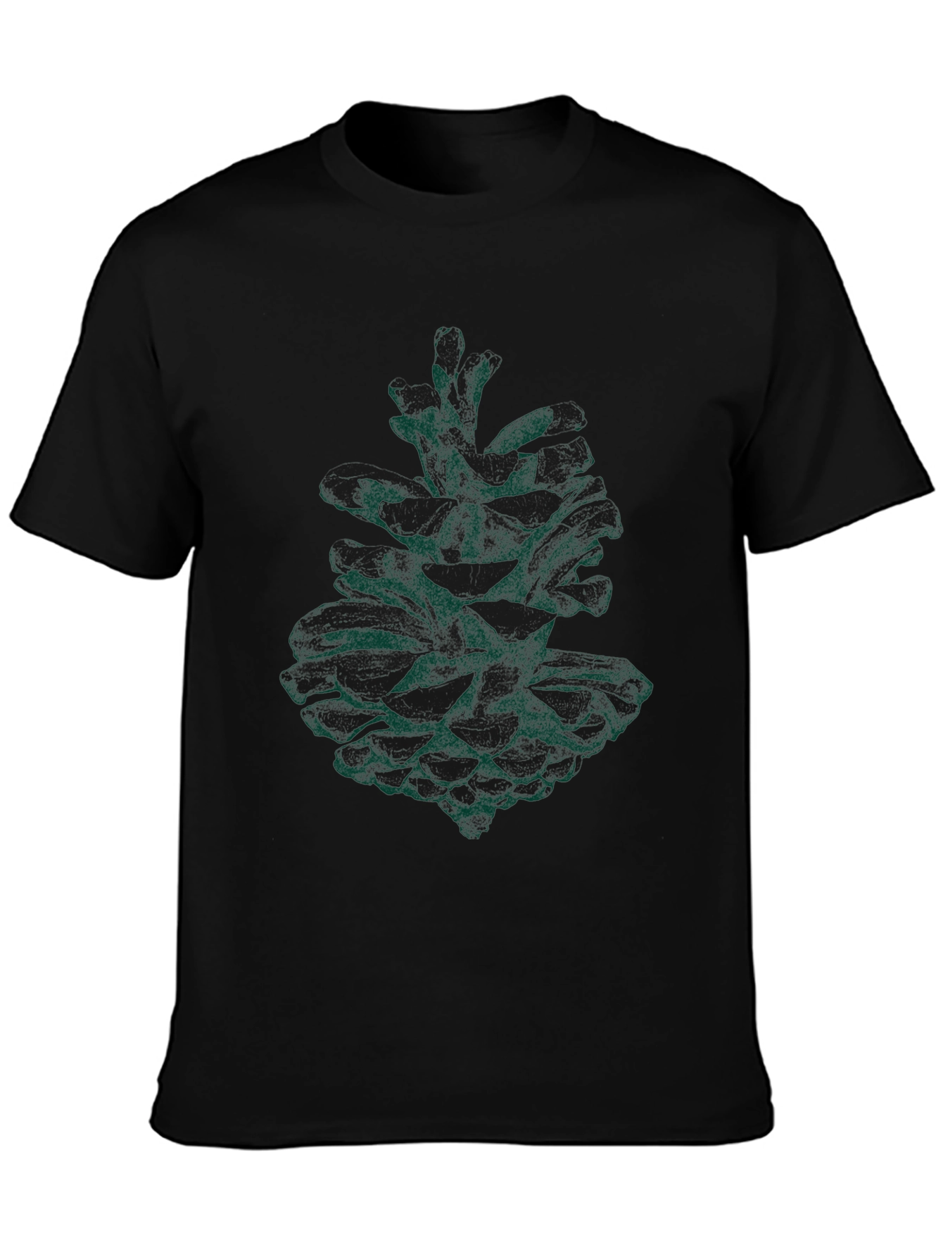 Pine Cone Graphic T-Shirt - Nature Inspired Tee