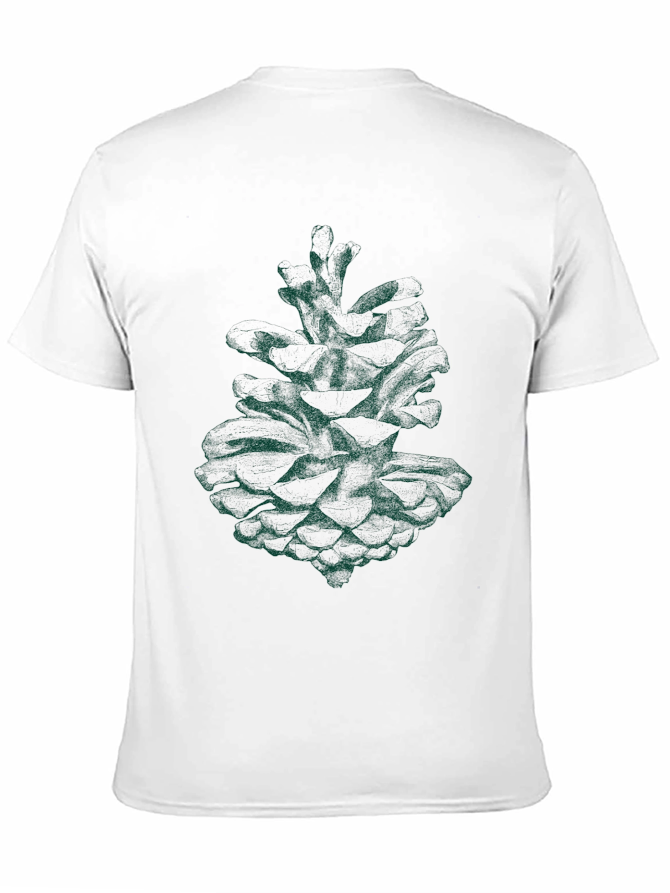 Pine Cone Graphic T-Shirt - Nature Inspired Tee