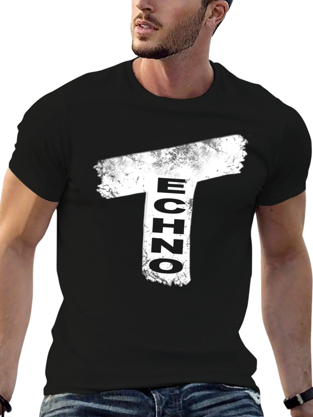 ECHO Graphic Tee - Modern Streetwear T-Shirt