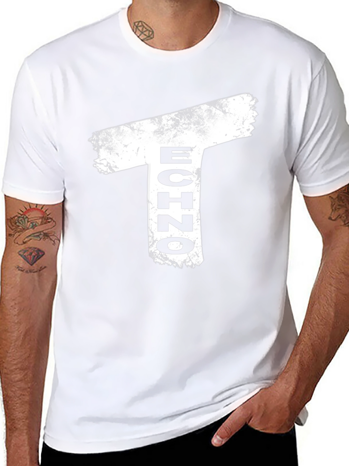 ECHO Graphic Tee - Modern Streetwear T-Shirt