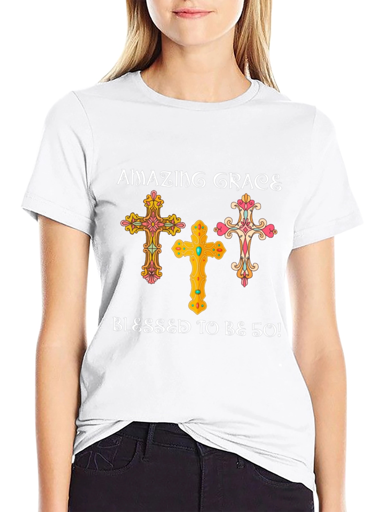 Amazing Grace Blessed to be 50! T-Shirt