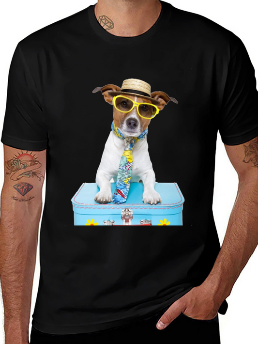 Dog Traveler Graphic T-Shirt