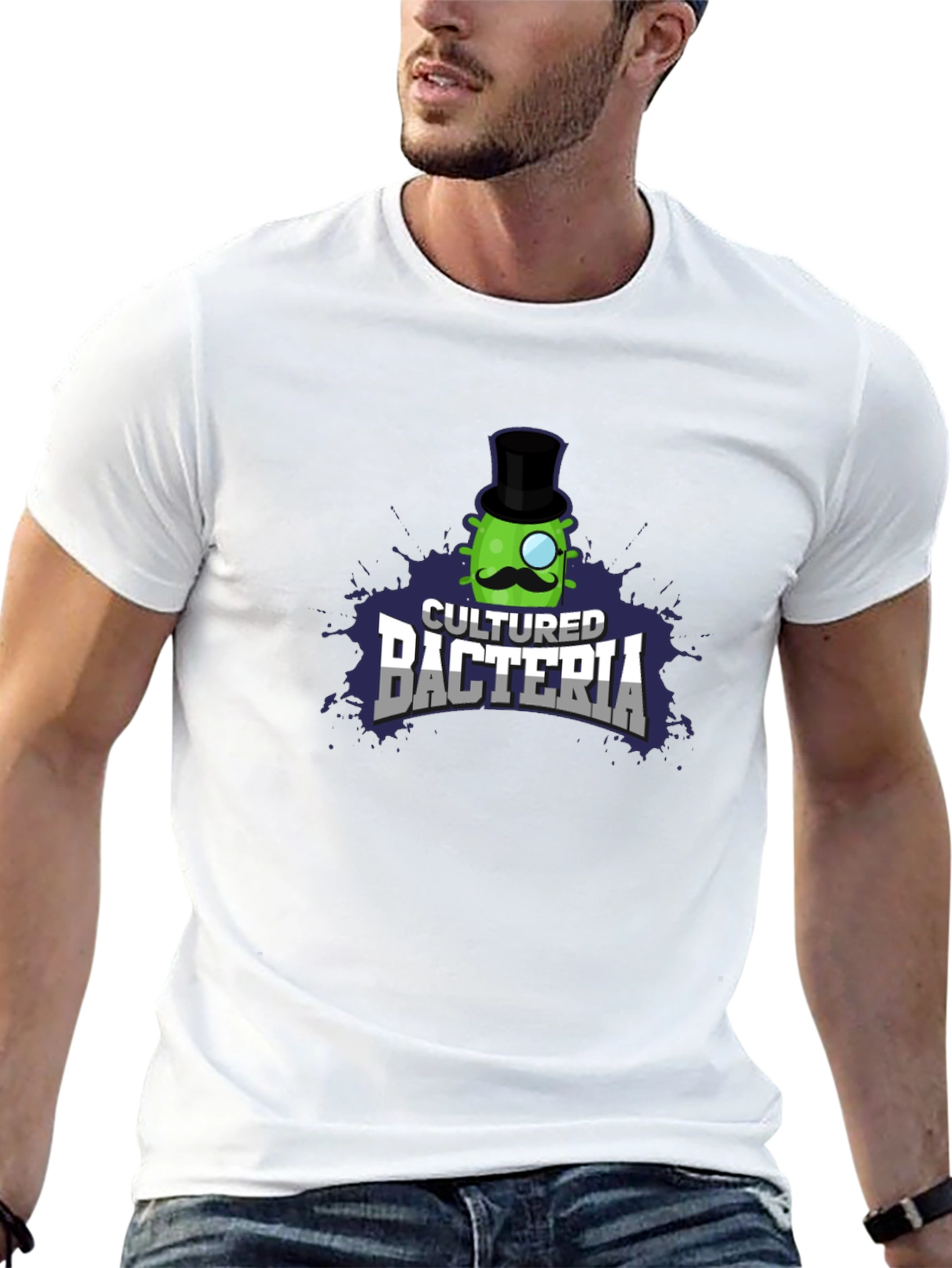 Cultured Bacteria Black T-Shirt