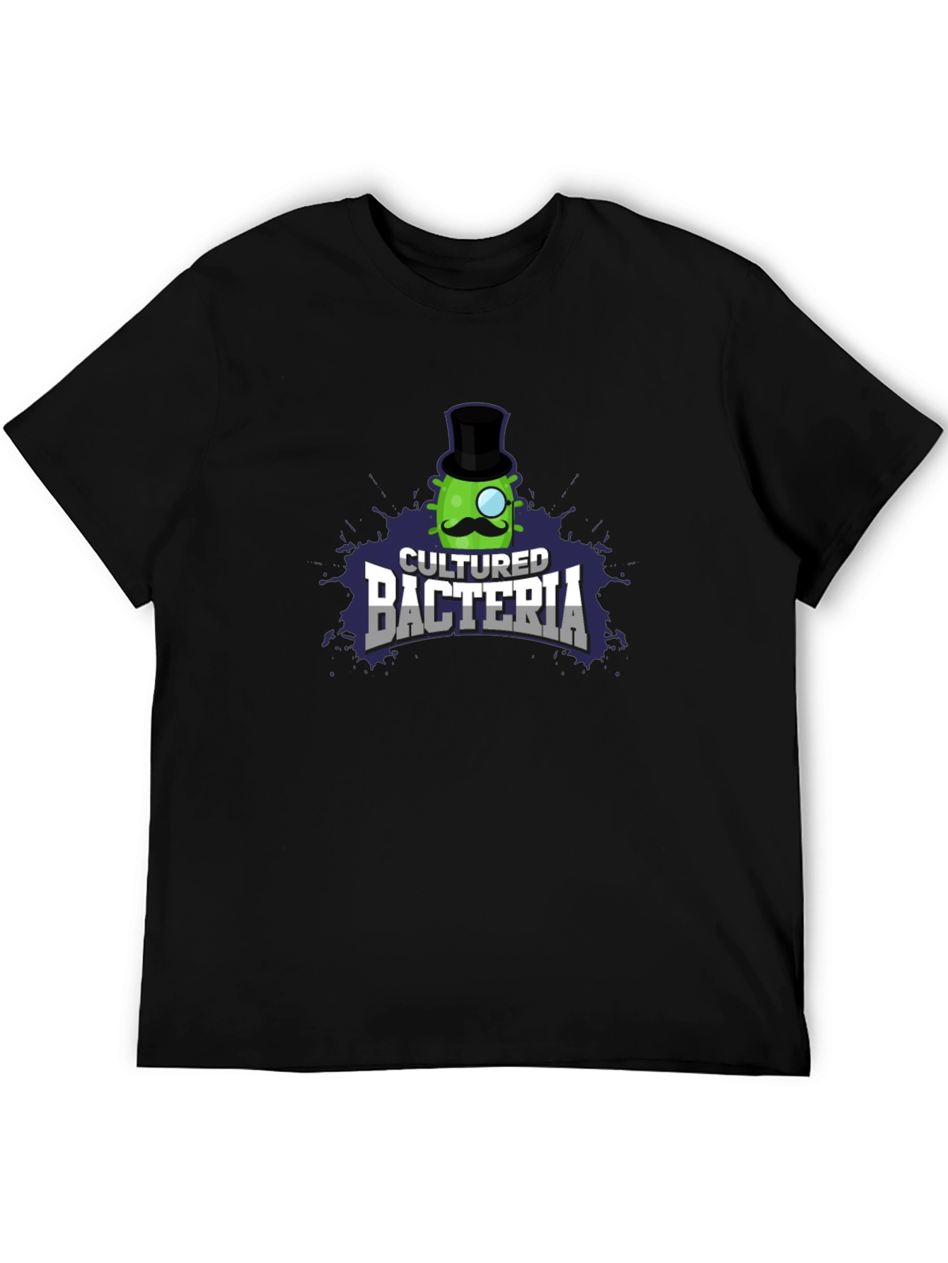 Cultured Bacteria Black T-Shirt