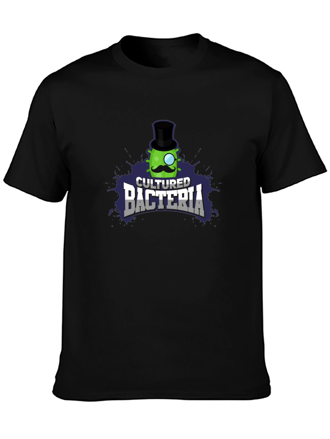 Cultured Bacteria Black T-Shirt