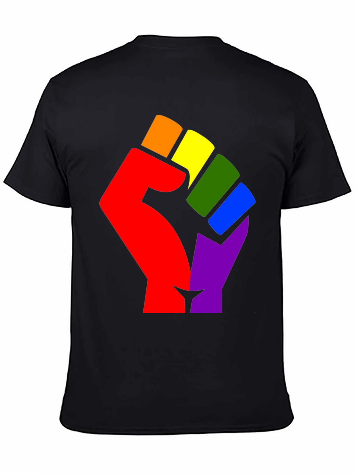 Pride Fist T-Shirt - Rainbow Equality Tee
