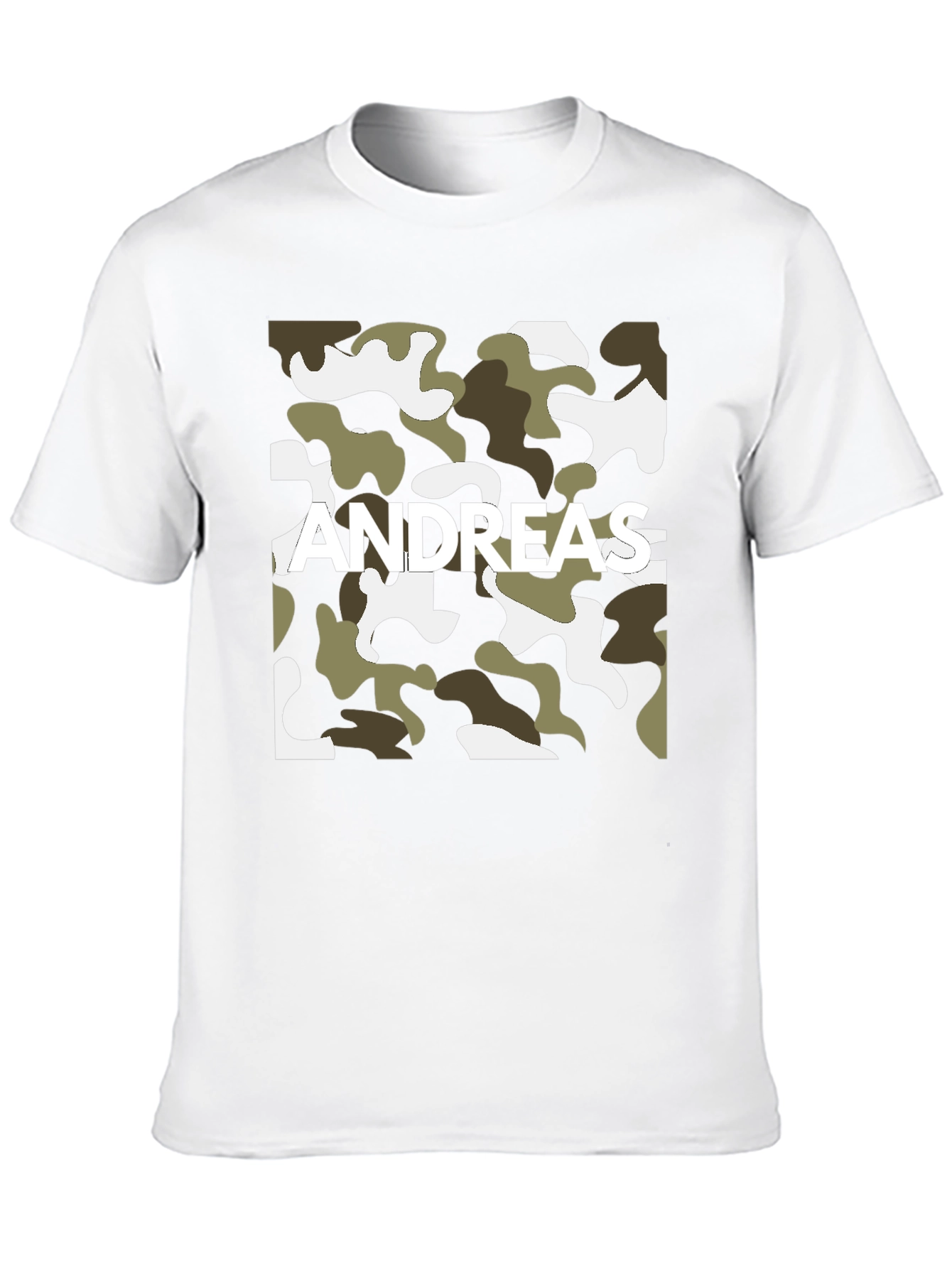 Andreas Camo Style T-Shirt