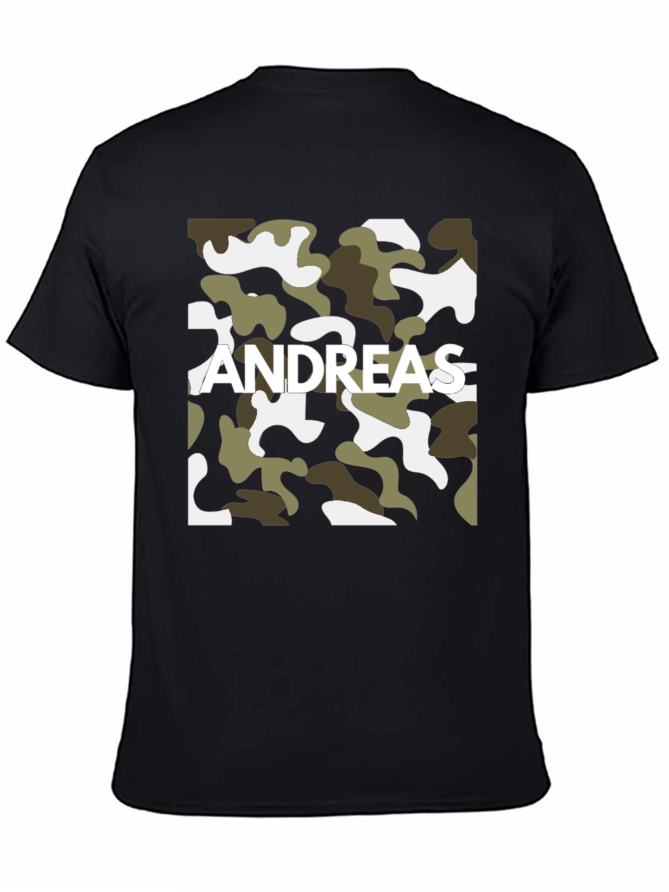 Andreas Camo Style T-Shirt