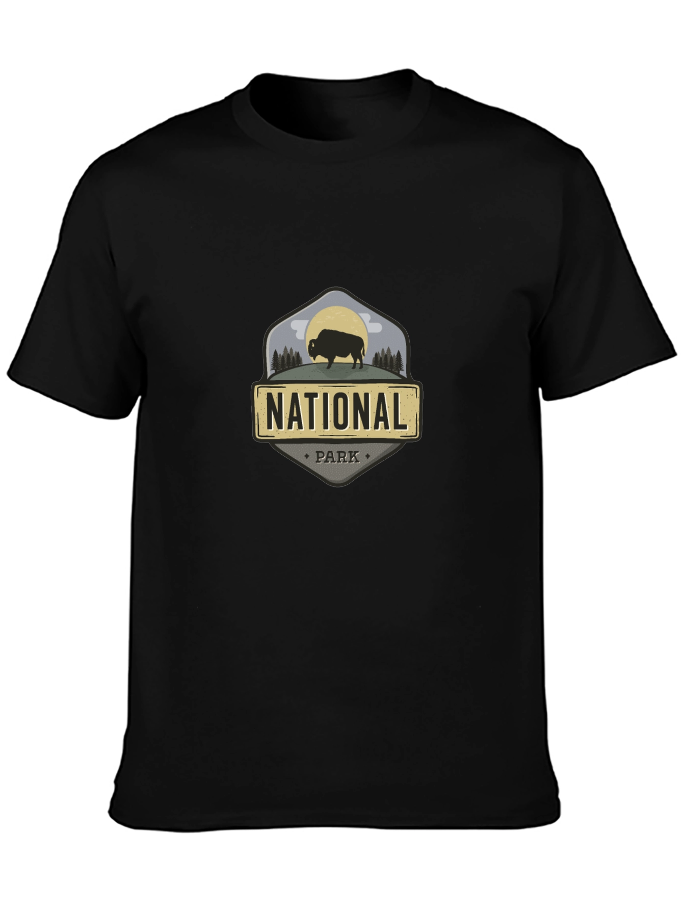 National Park Bison Graphic T-Shirt